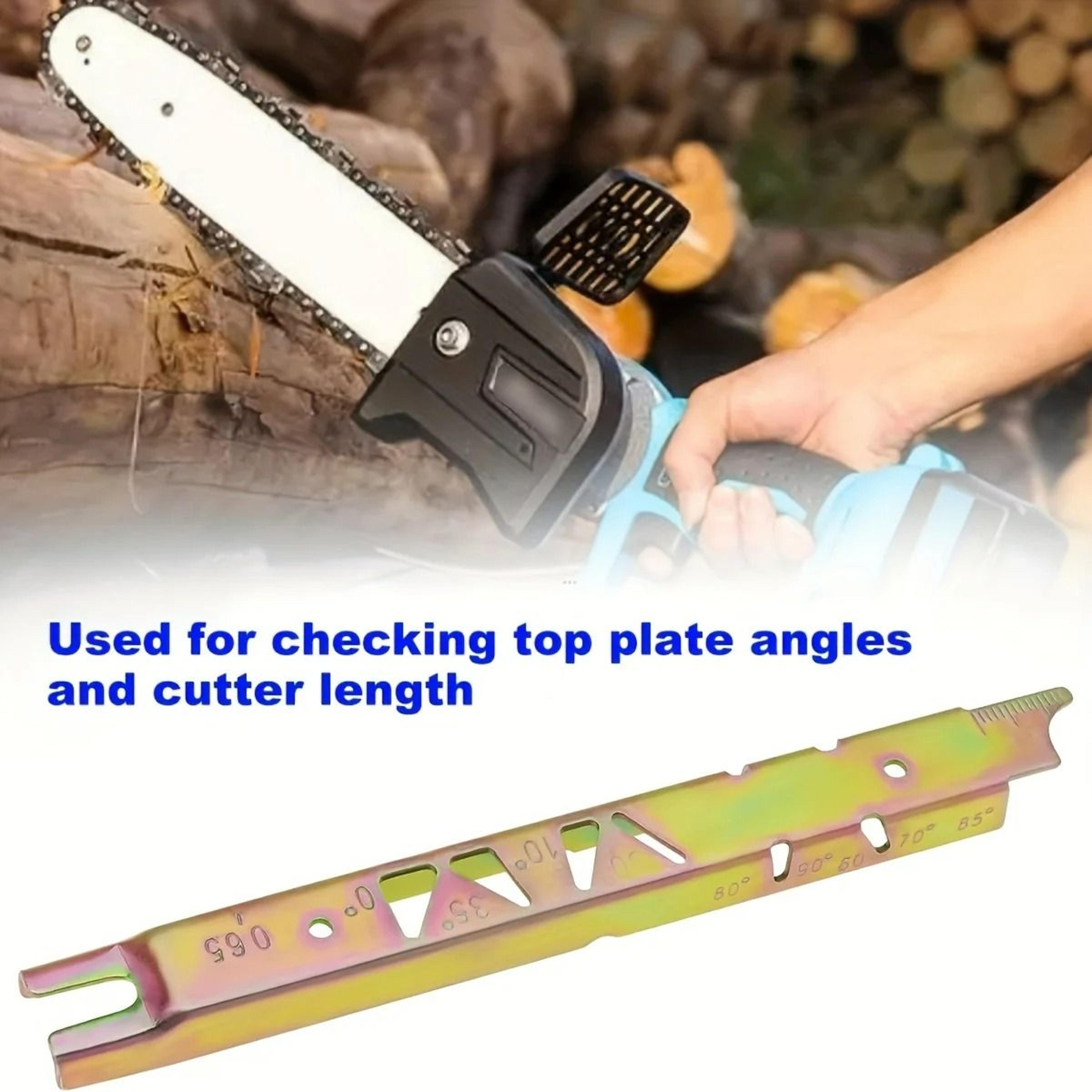 Chainsaw Depth Gauge  Flat File Maintenance Set 6