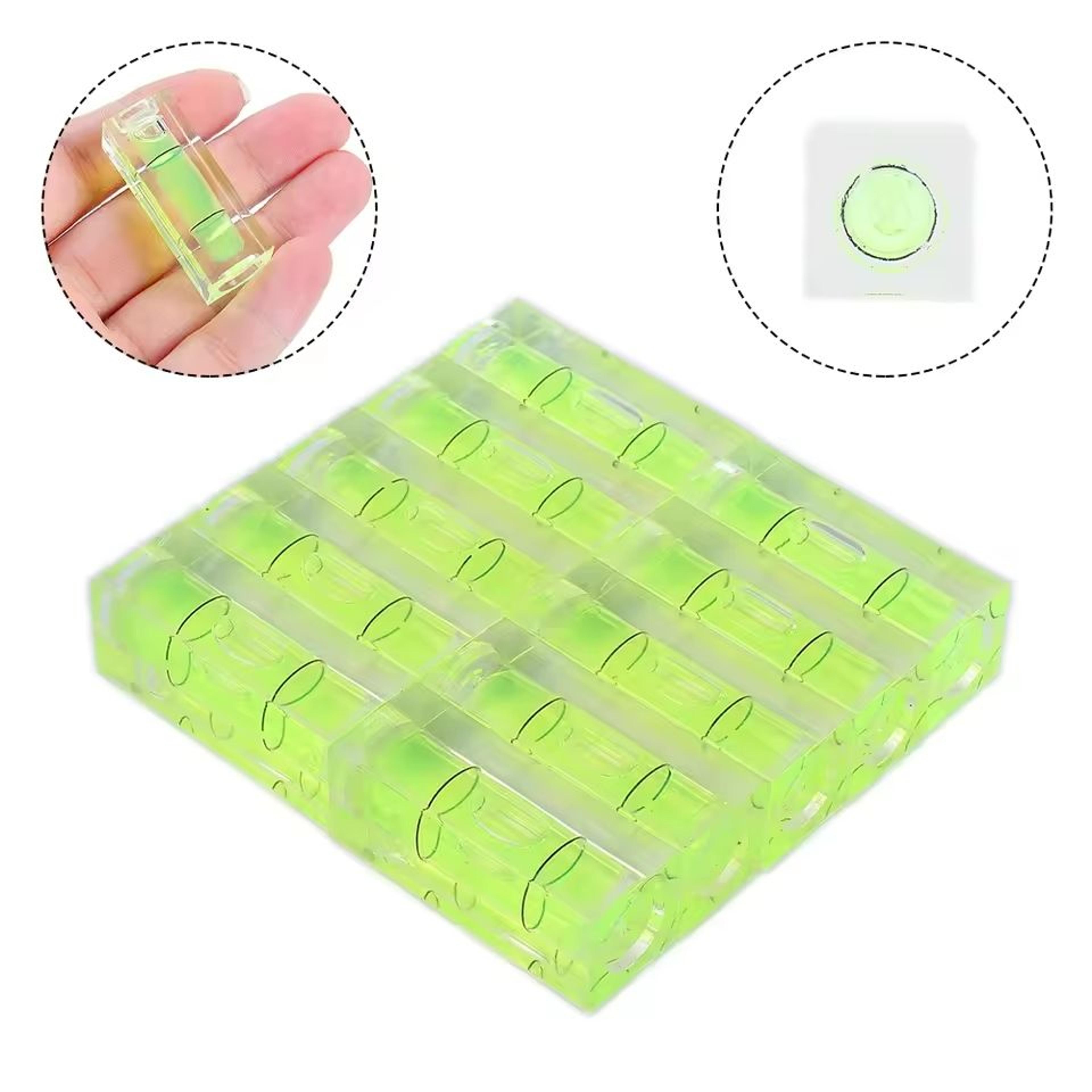 HighPrecision Mini Square Bubble Level 5Piece Pack 1