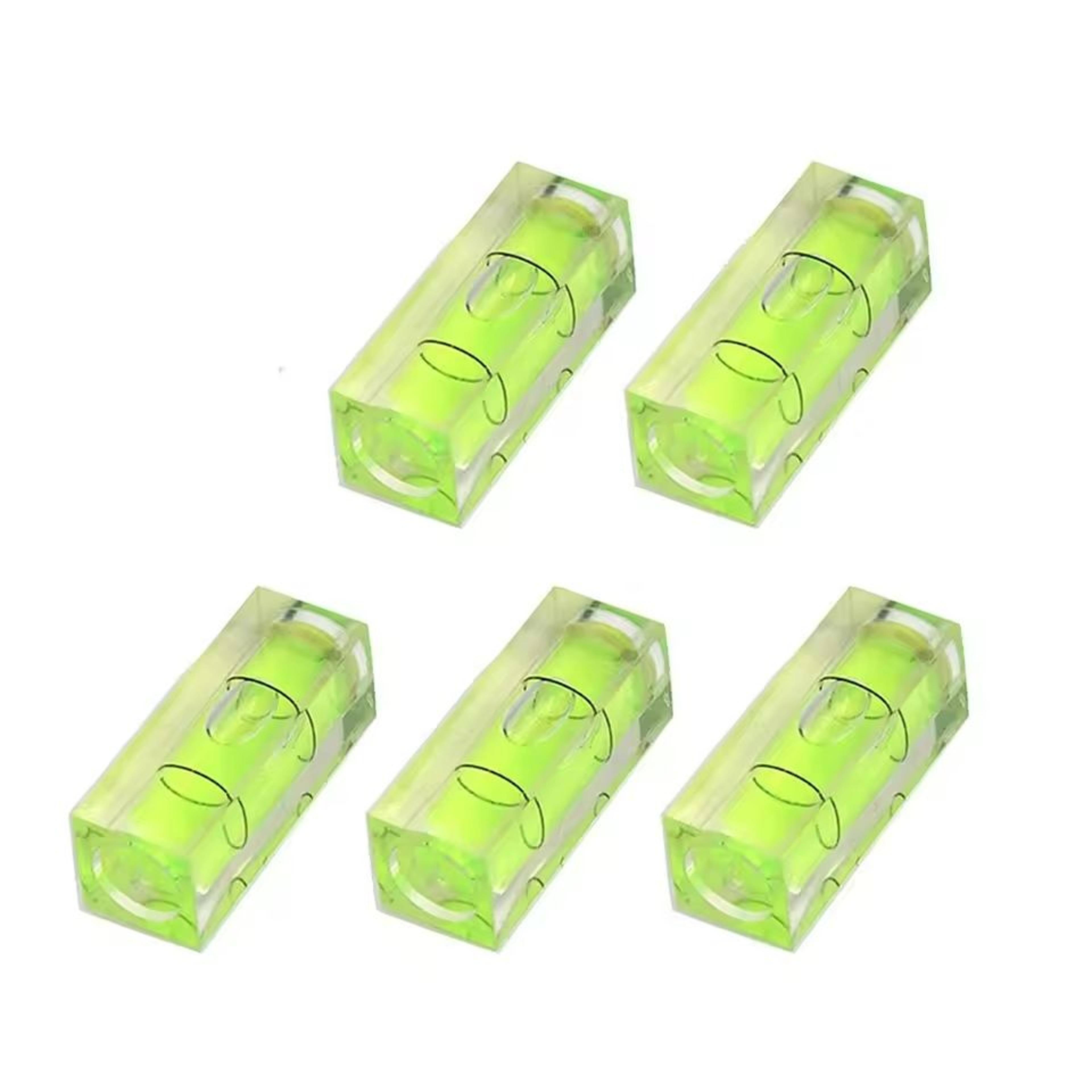 high-precision mini square bubble level (5-piece pack)