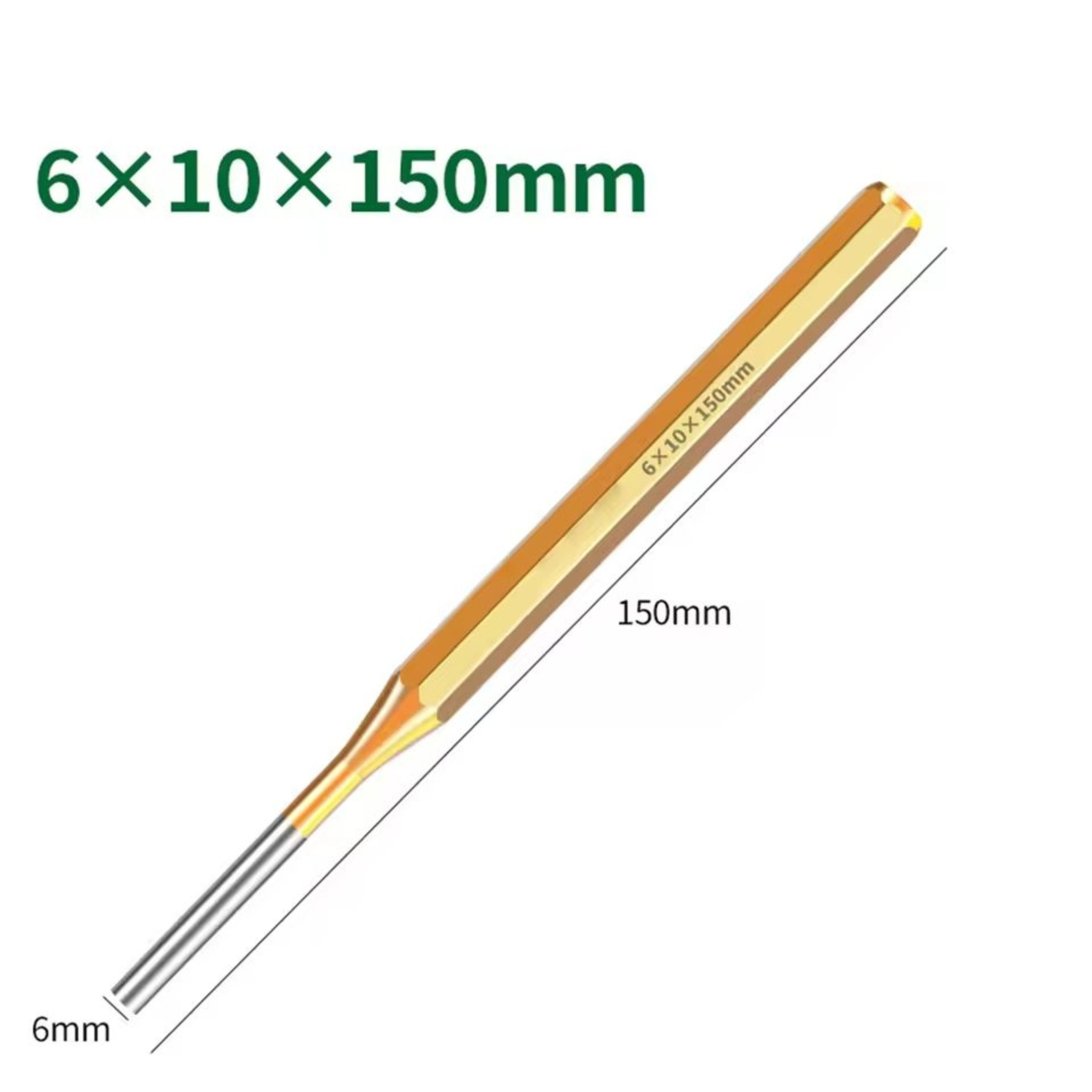 HeavyDuty NonMarring Solid Brass Roll Pin Punch 5