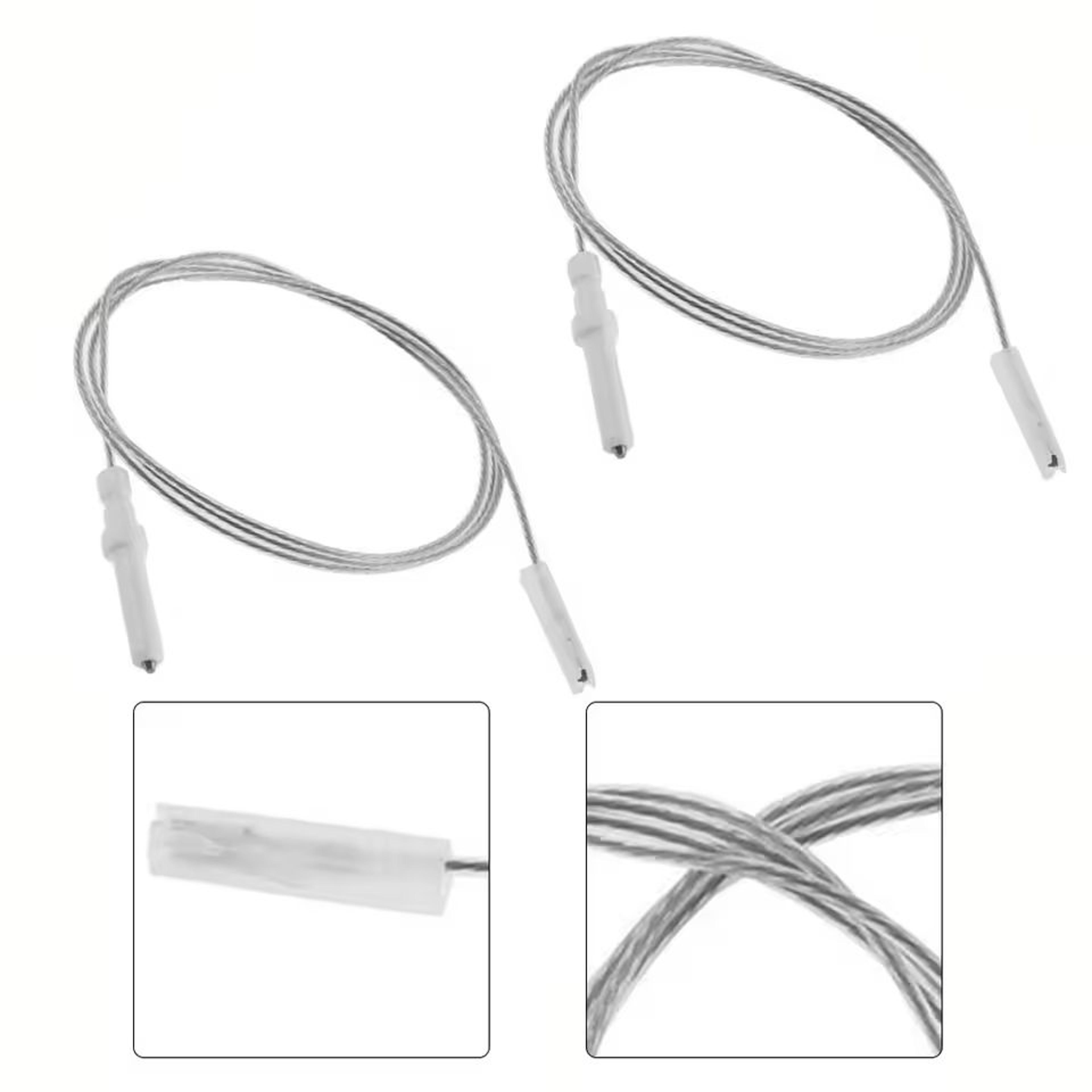 Universal Gas Cooker Range Ignition Electrode Plug  Wire 2Piece Pack 7