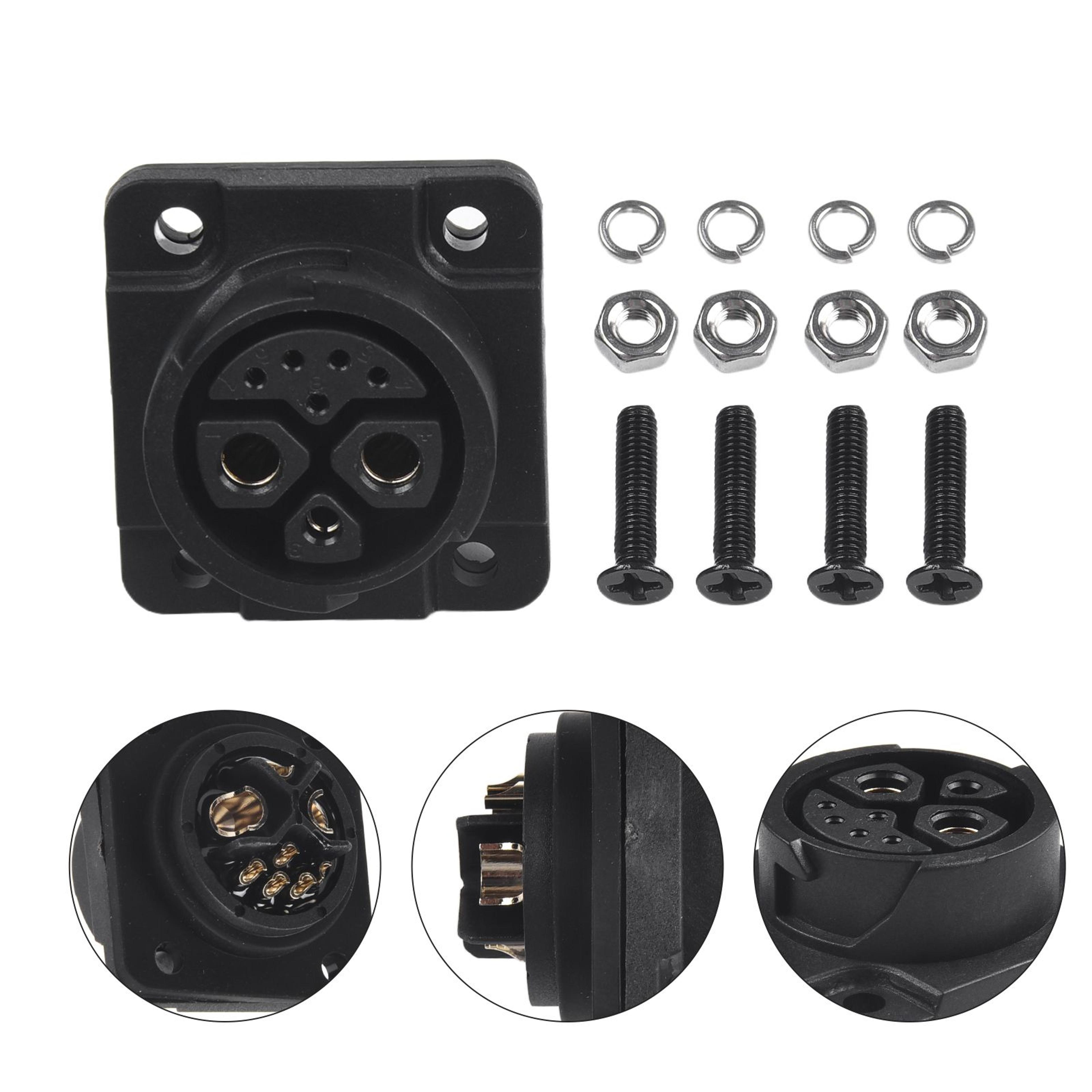 M23 IP67 Waterproof 215 Hybrid Battery Storage Connector 1