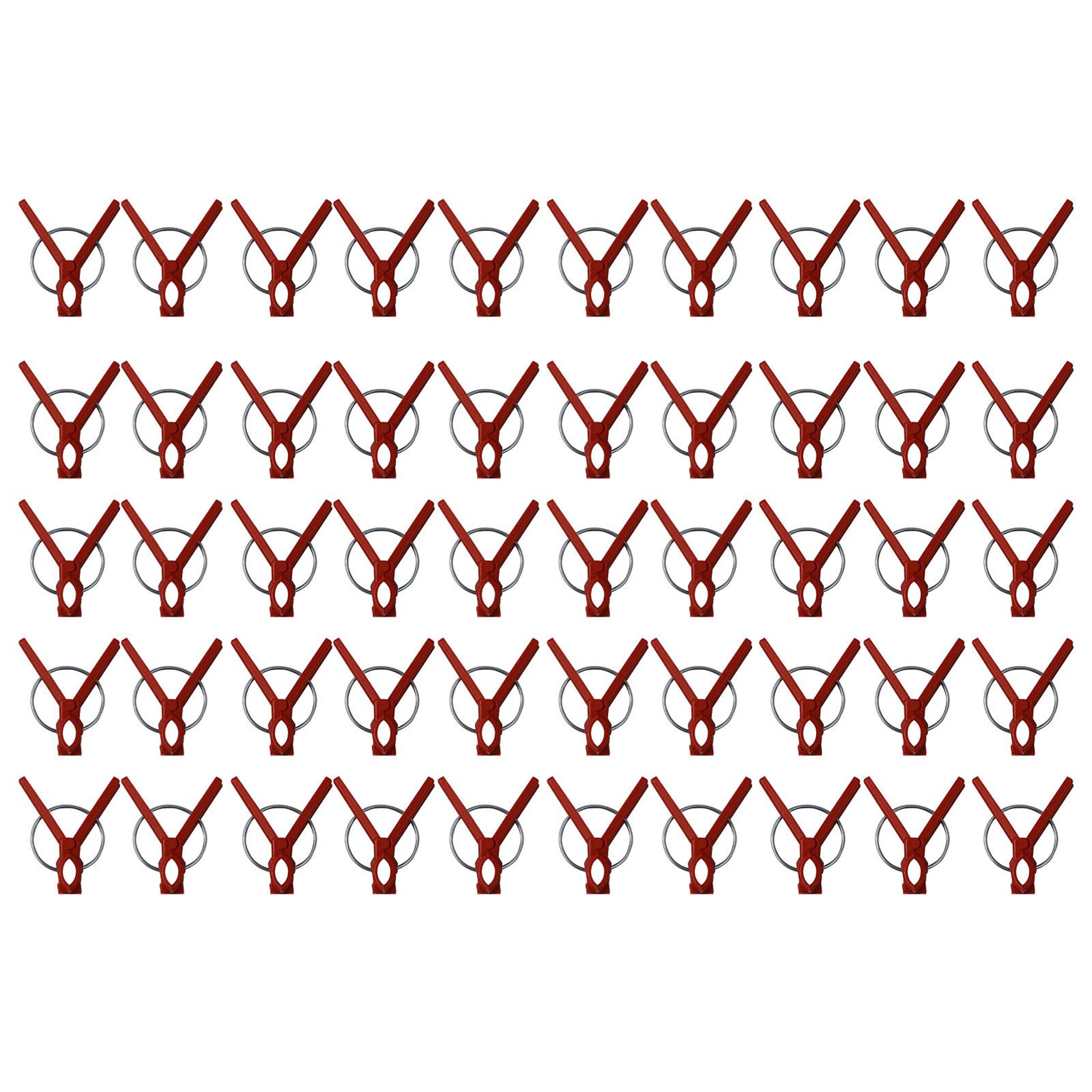 Mini Plastic Plant Grafting Clips 50Piece Pack 7