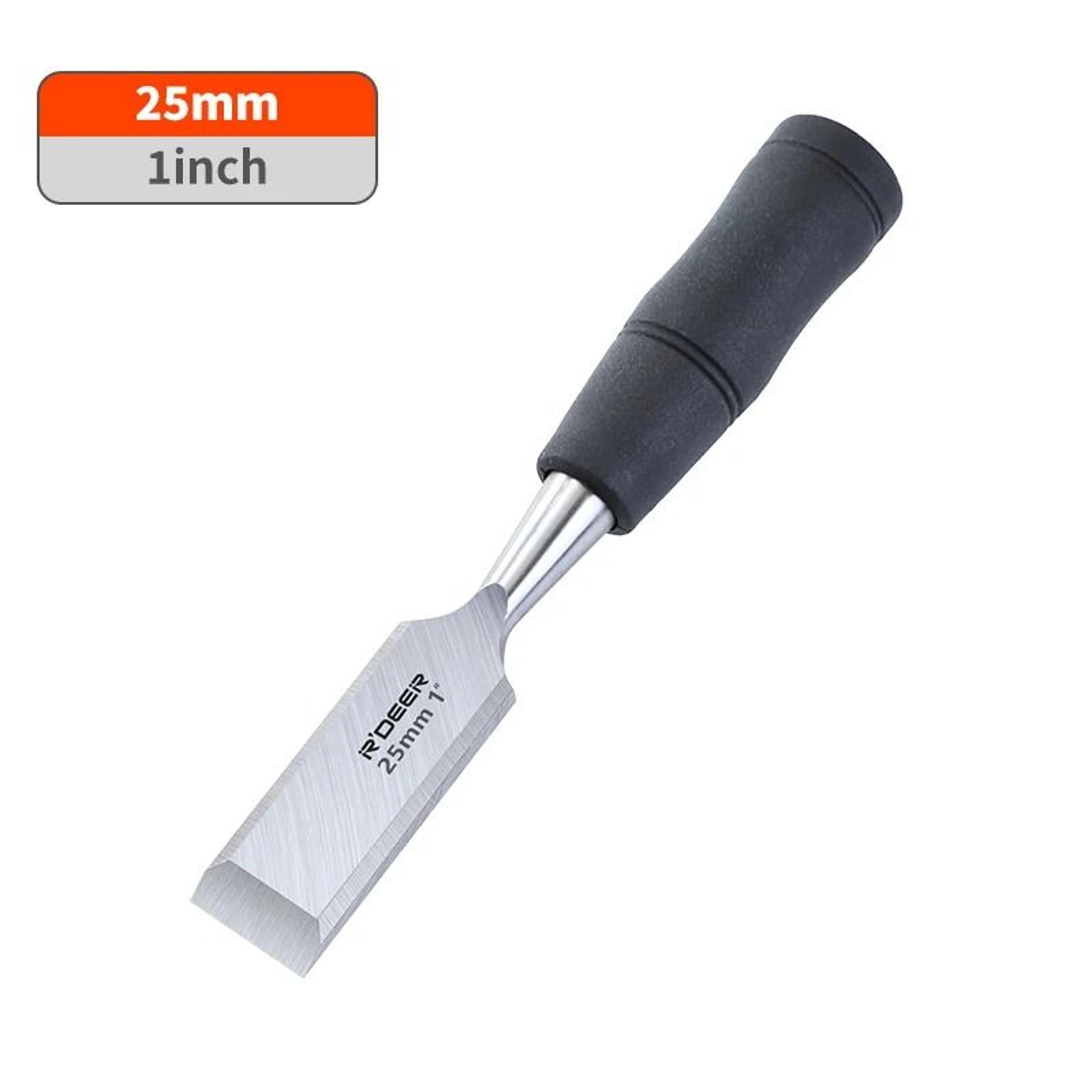 75Inch Carbon Steel Wood Chisel With StrikeCap Hammer End 8