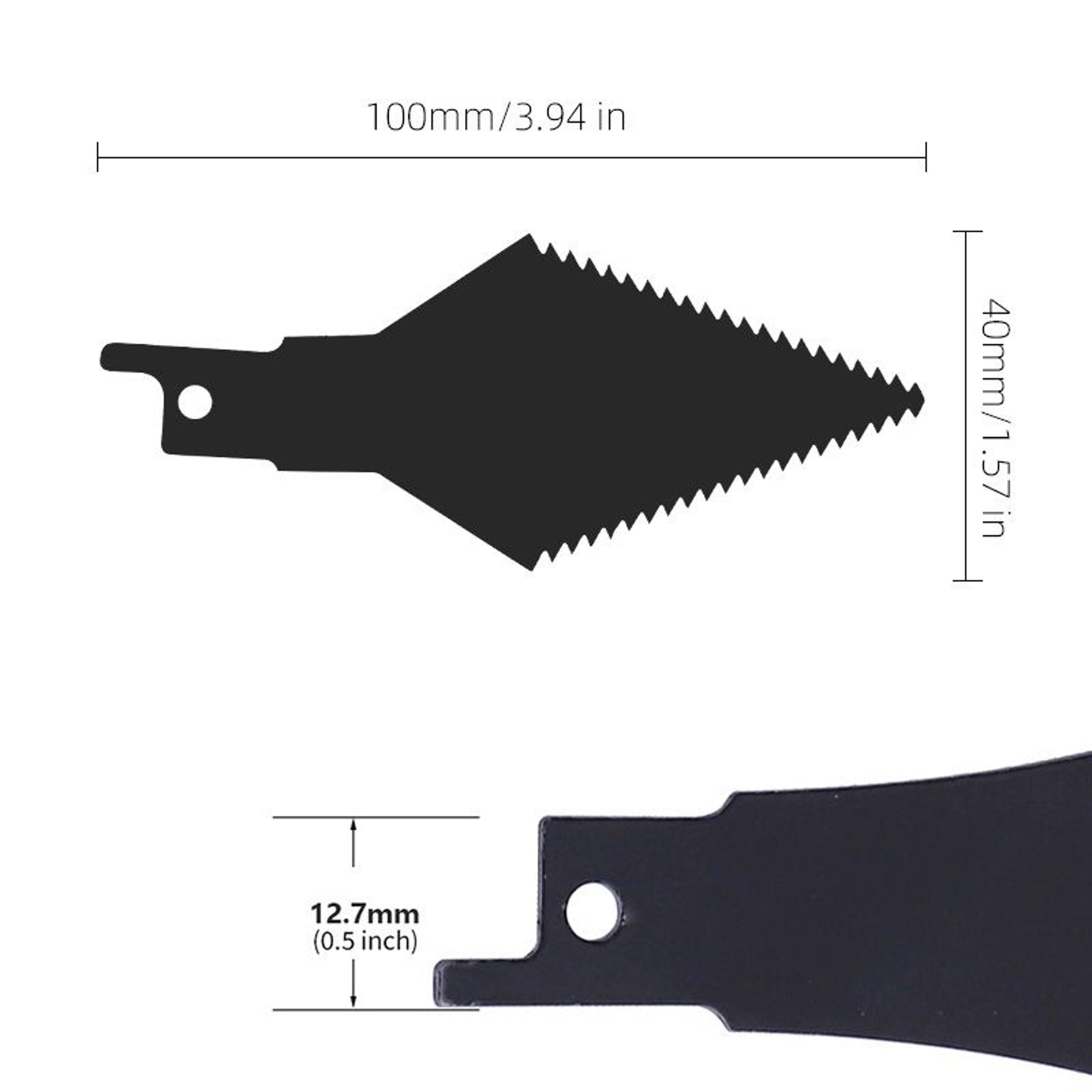 3Piece Reciprocating Saw Grout Remover Blades 1