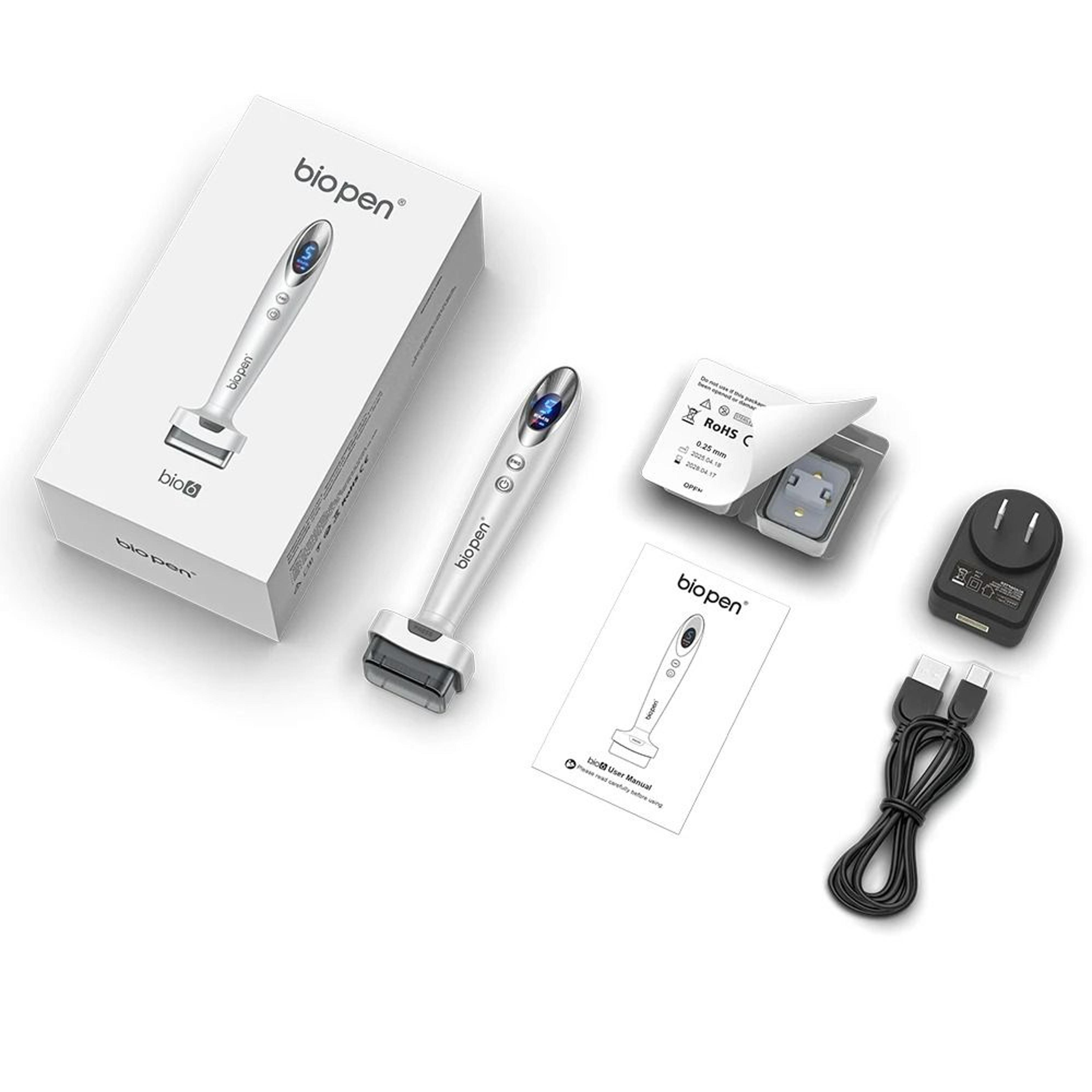 Interchangeable 120Pin Electric Derma Vibration Stamp 4