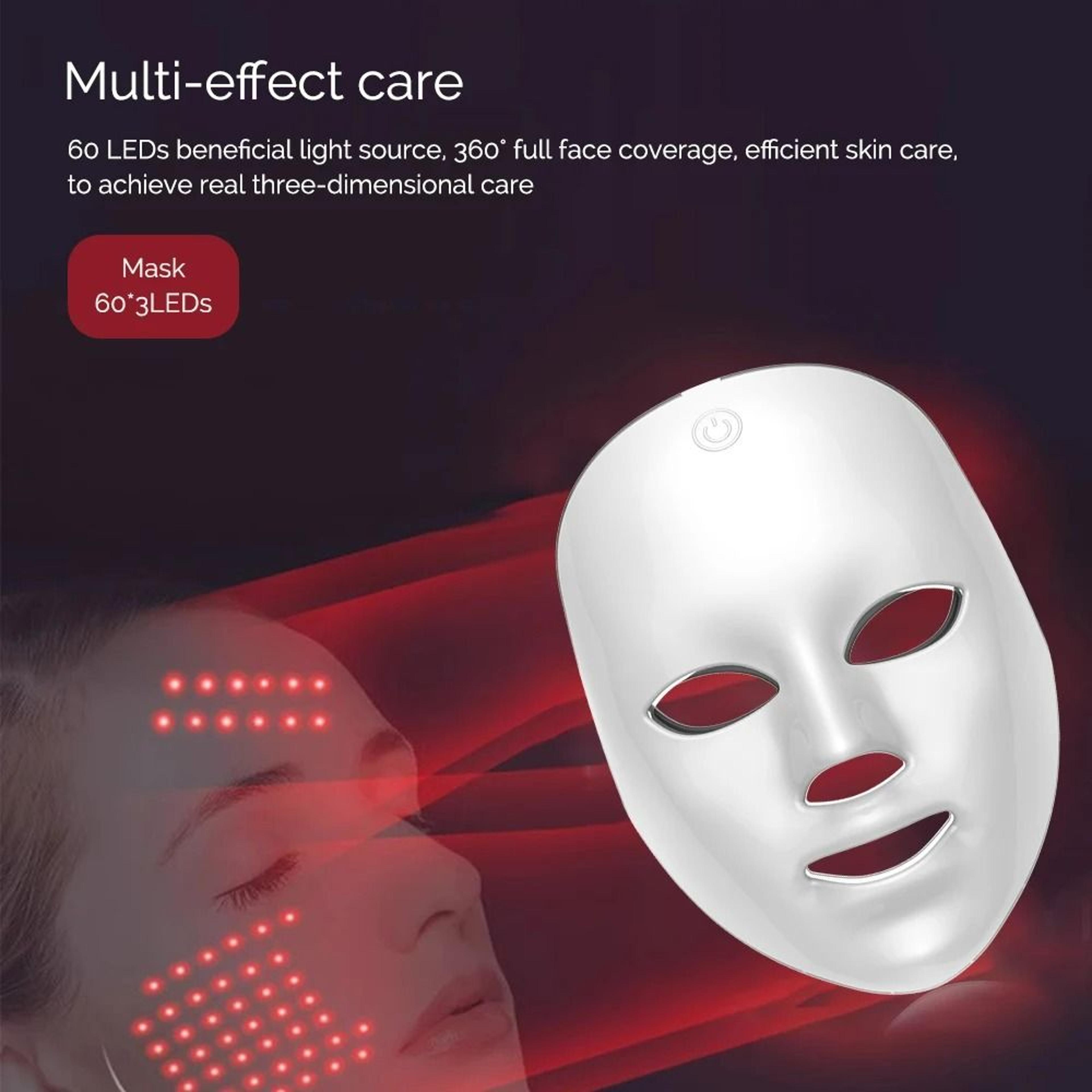 7Color Rechargeable LED Photon Facial Mask 4