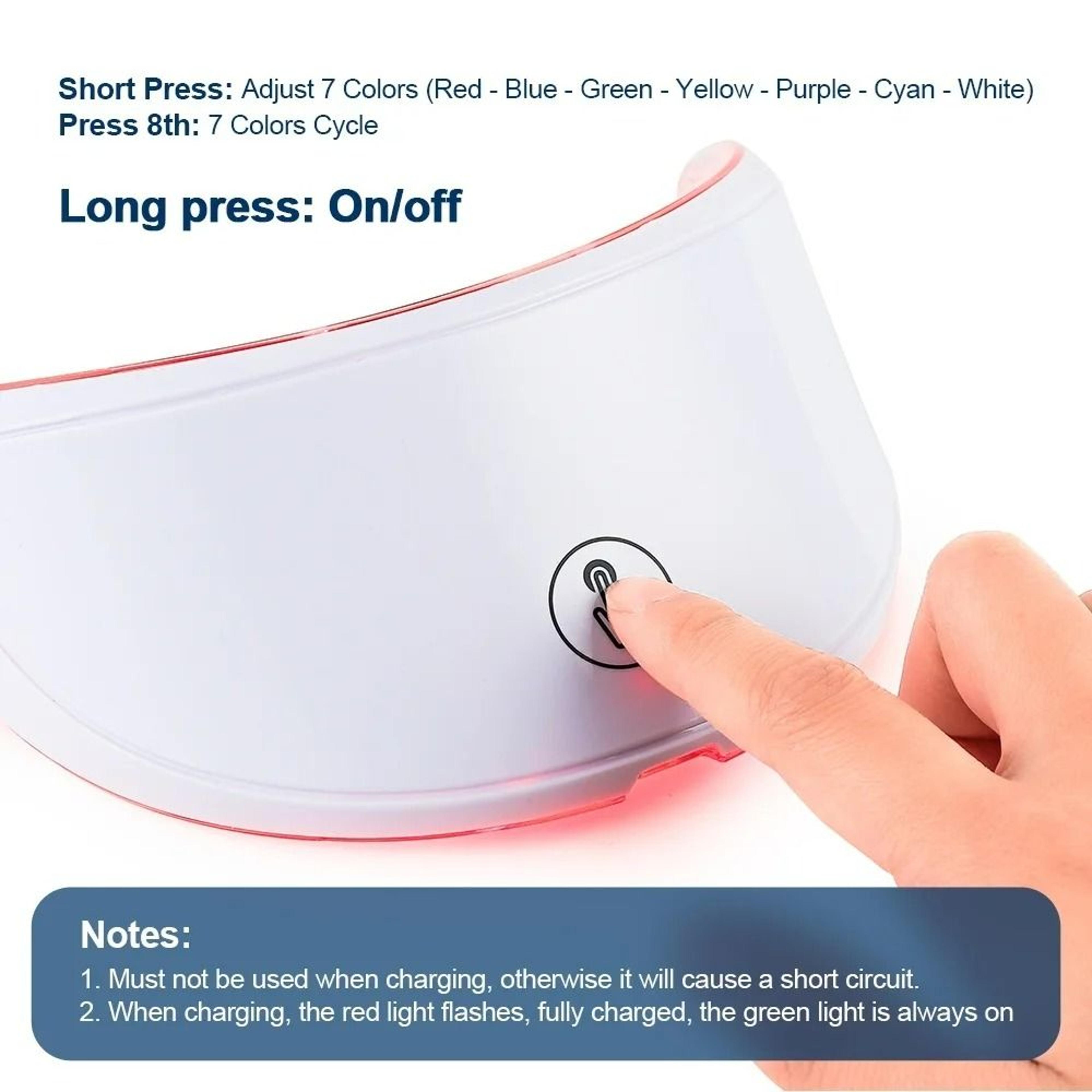 7Color LED Neck Rejuvenation Mask 6