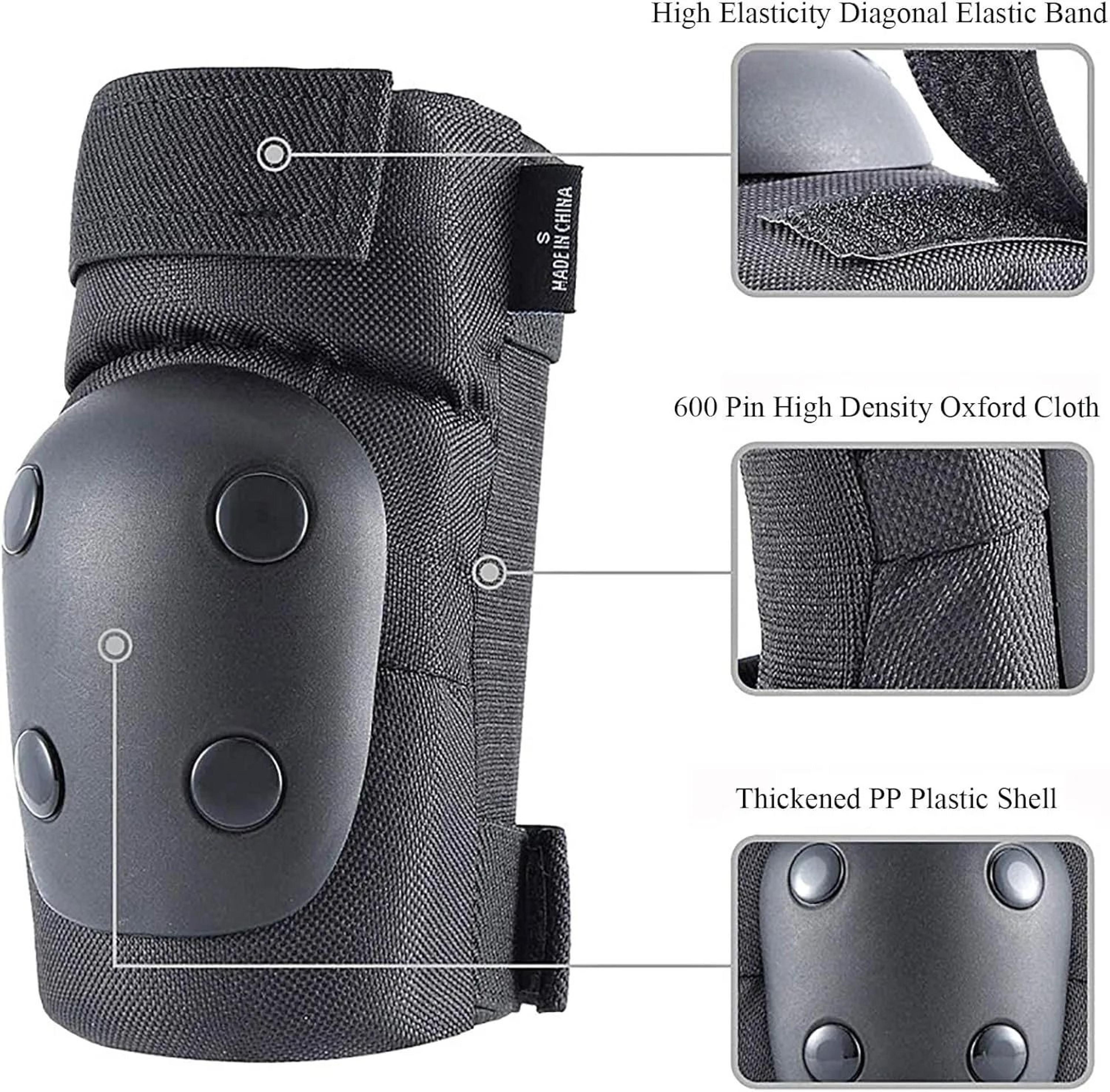 Adult  Youth 6in1 Protective Gear Safety Set Knee Elbow  Wrist Guards 1