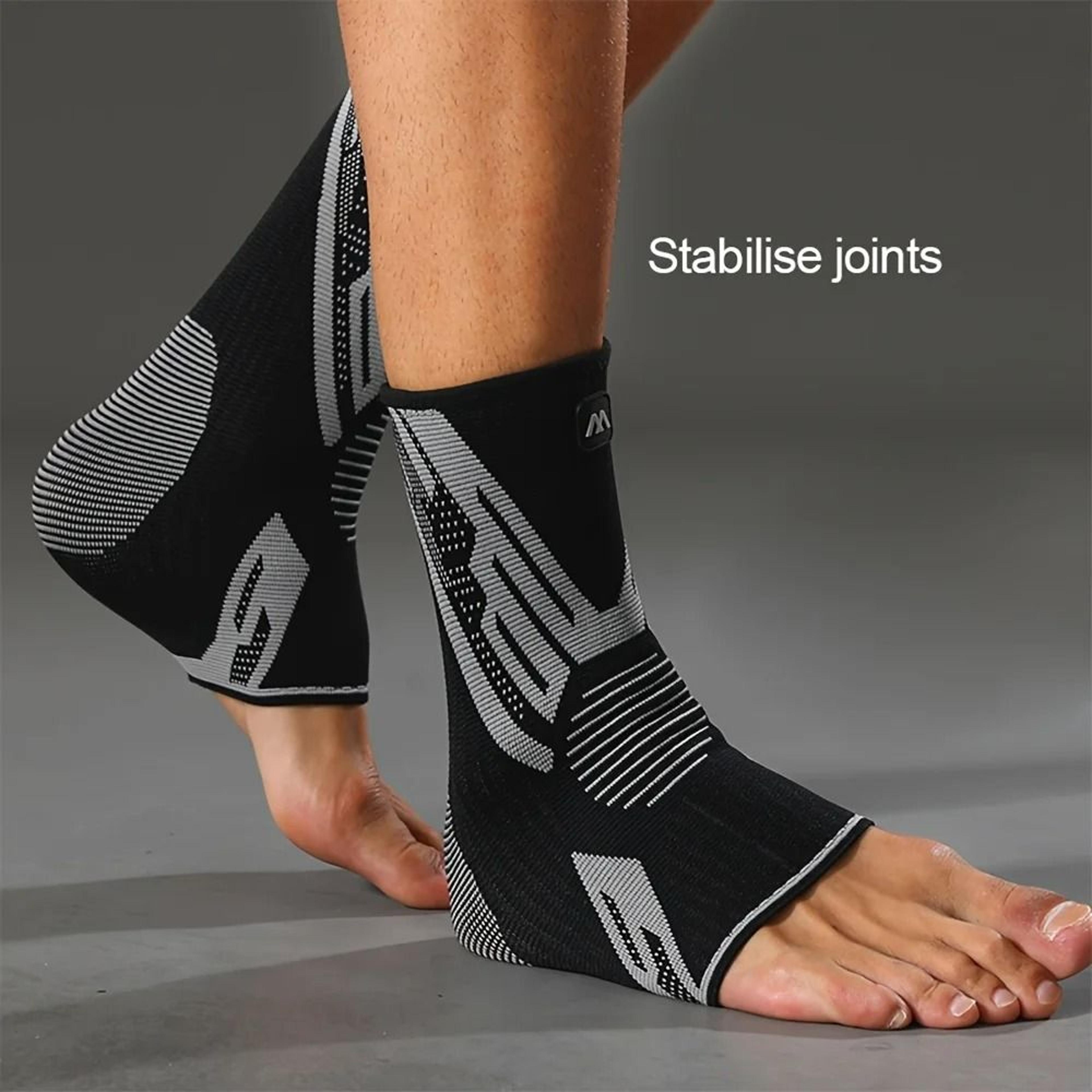 1Piece HighPerformance Ankle Support Compression Sleeve Men  Women 2
