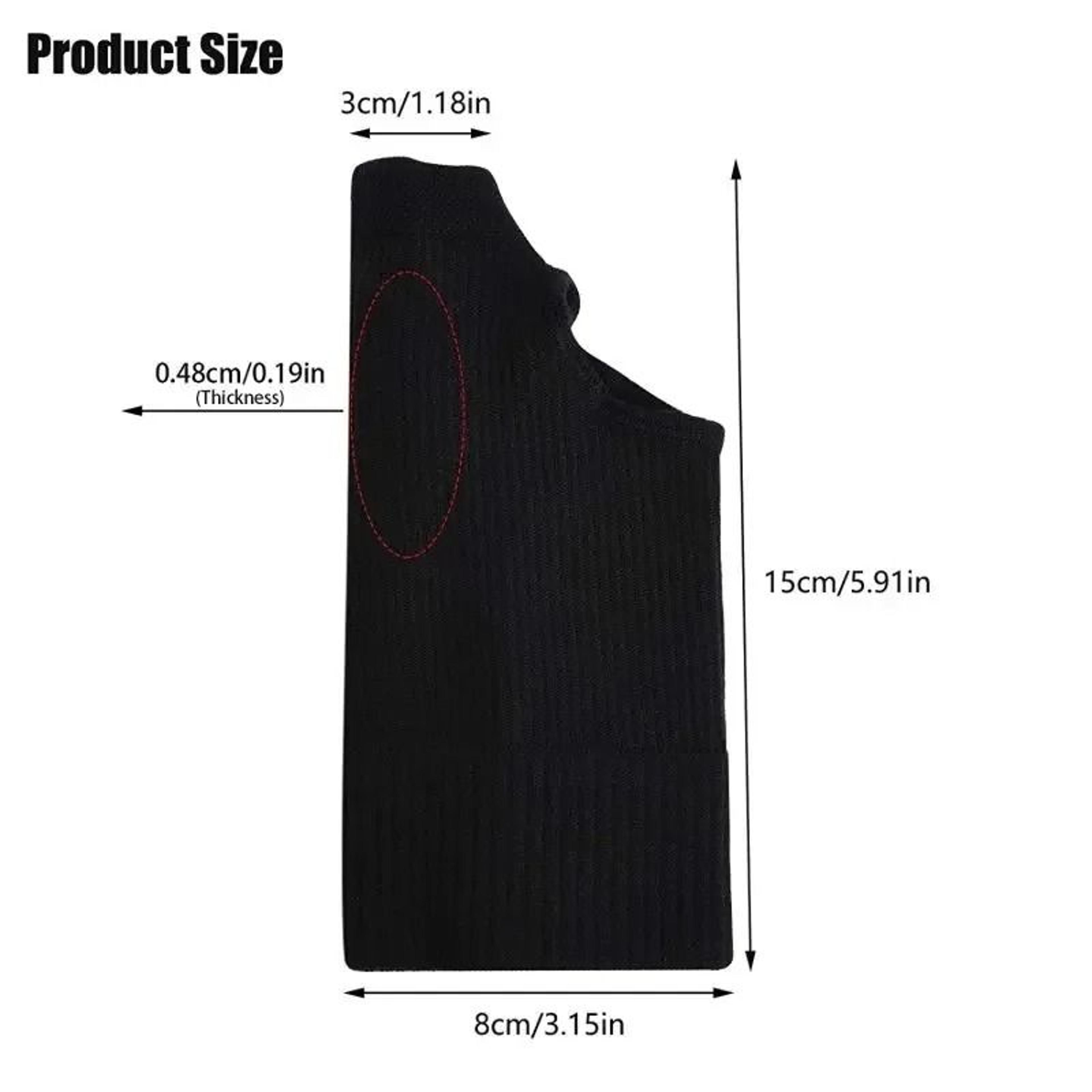 Gel Cushion Wrist Support Sleeve And Breathable Thumb Compression Glove 5