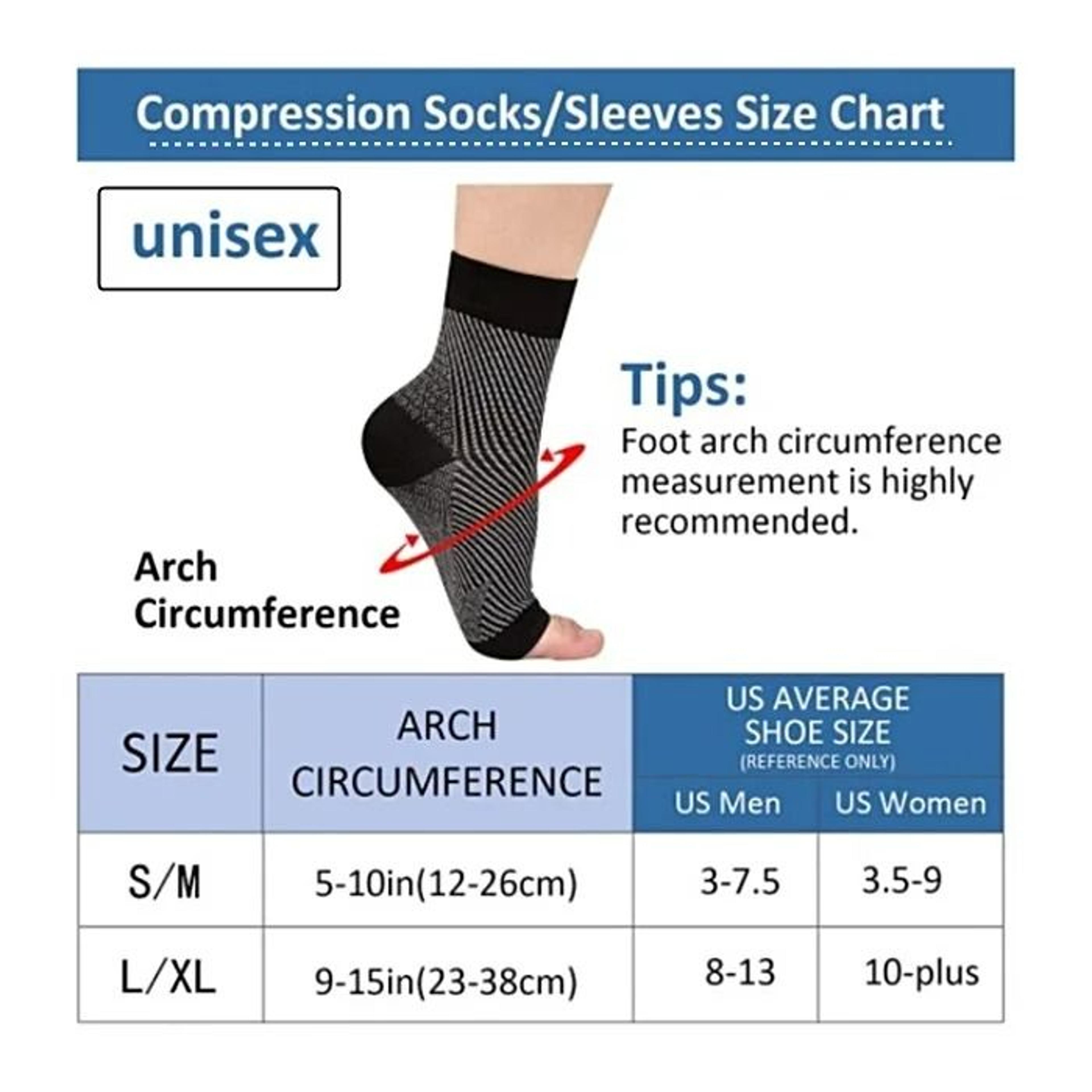 3040 MmHg Plantar Fasciitis Compression Socks And Ankle Sleeves 1