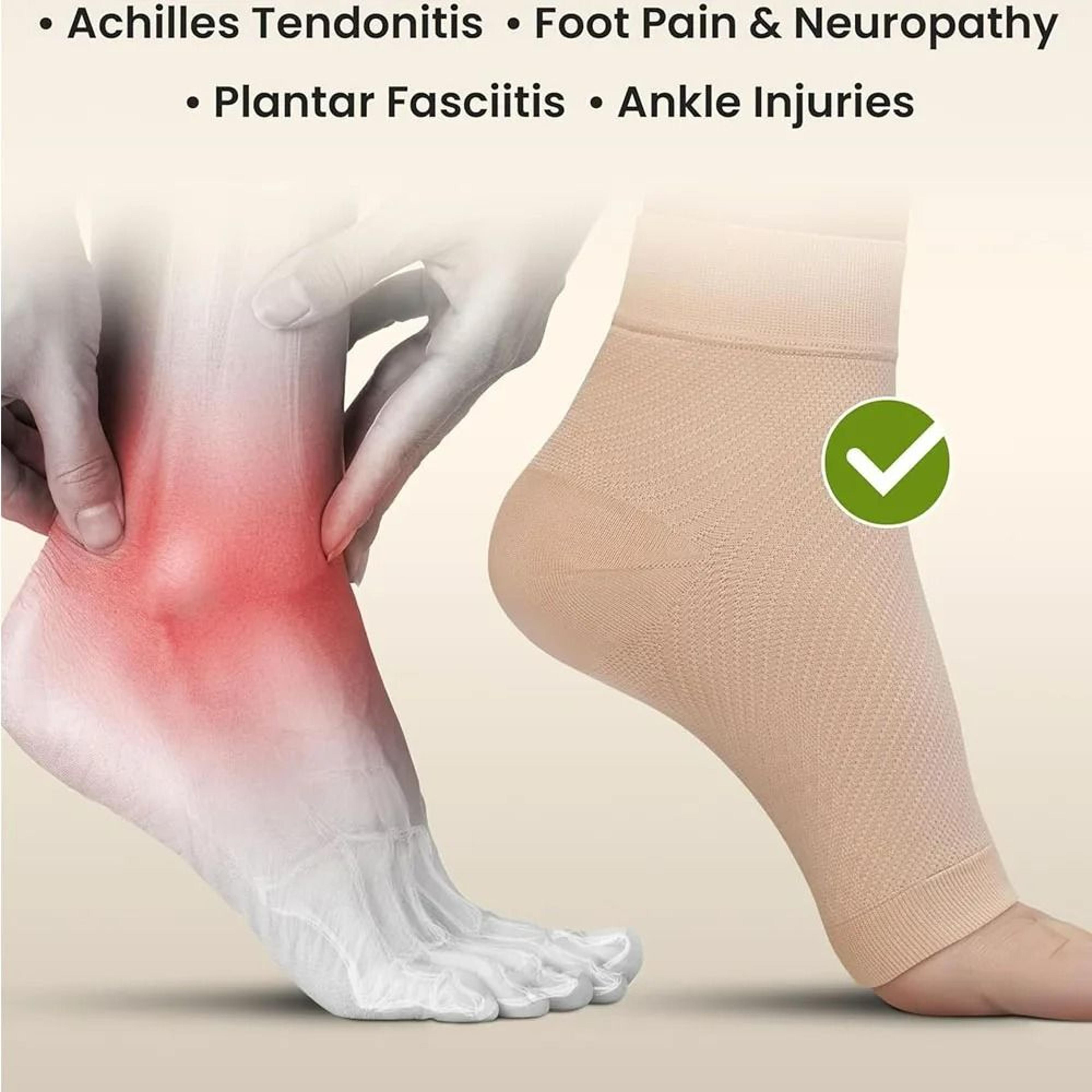 OpenToe Ankle Compression Sleeves And Socks 2