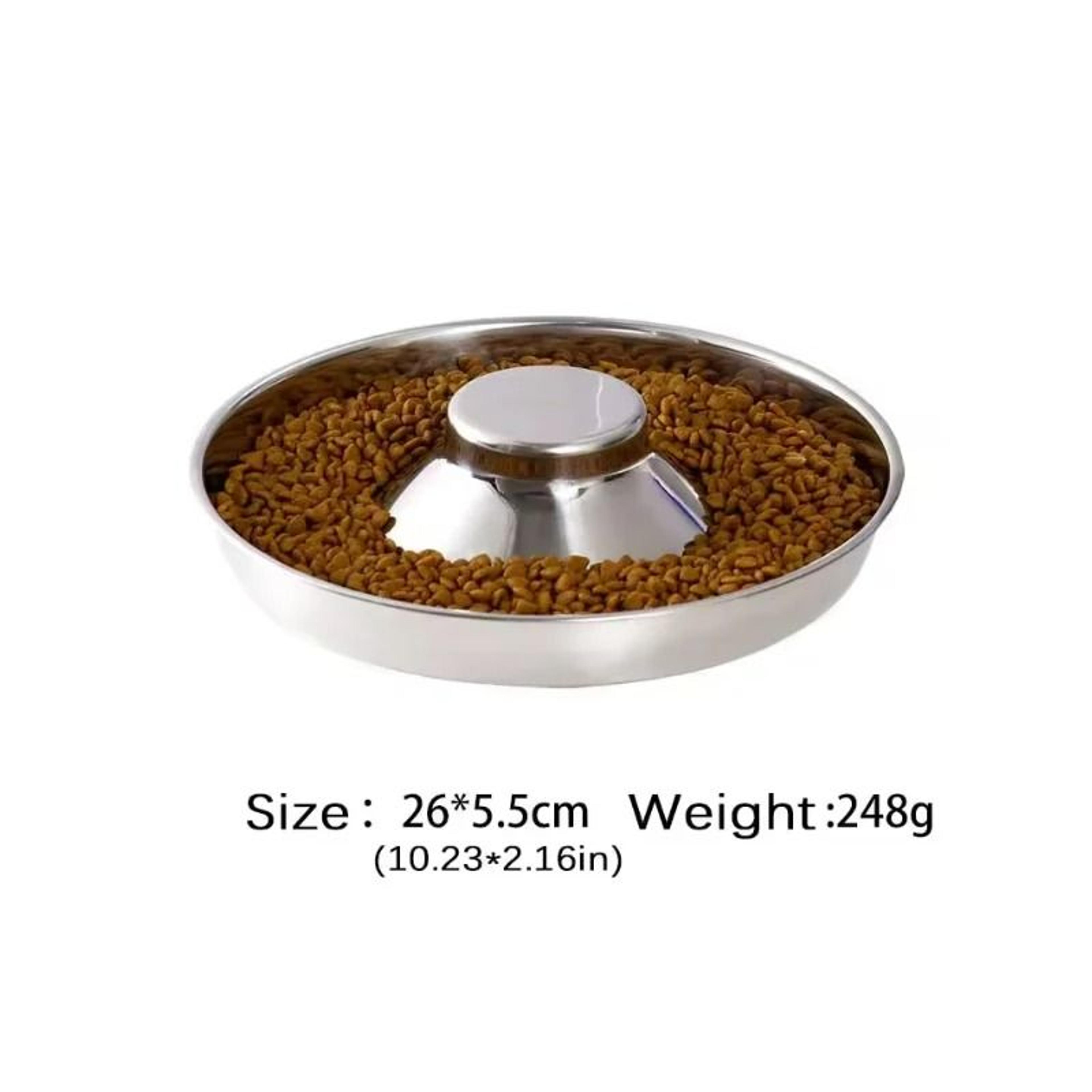 Stainless Steel Puppy Slow Feeder And Weaning Bowl 8