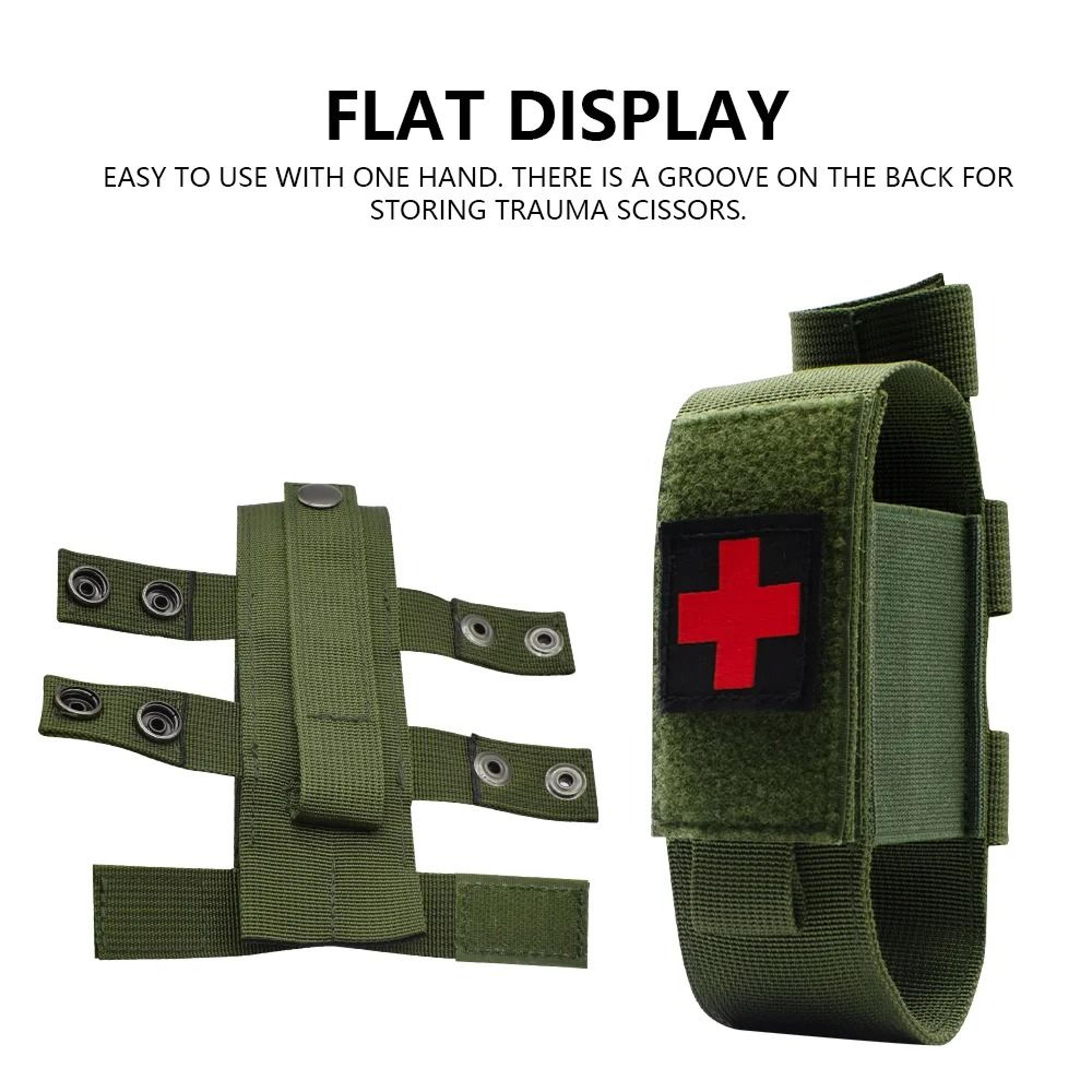 Tactical CAT Tourniquet  Medical Scissor Pouch 5