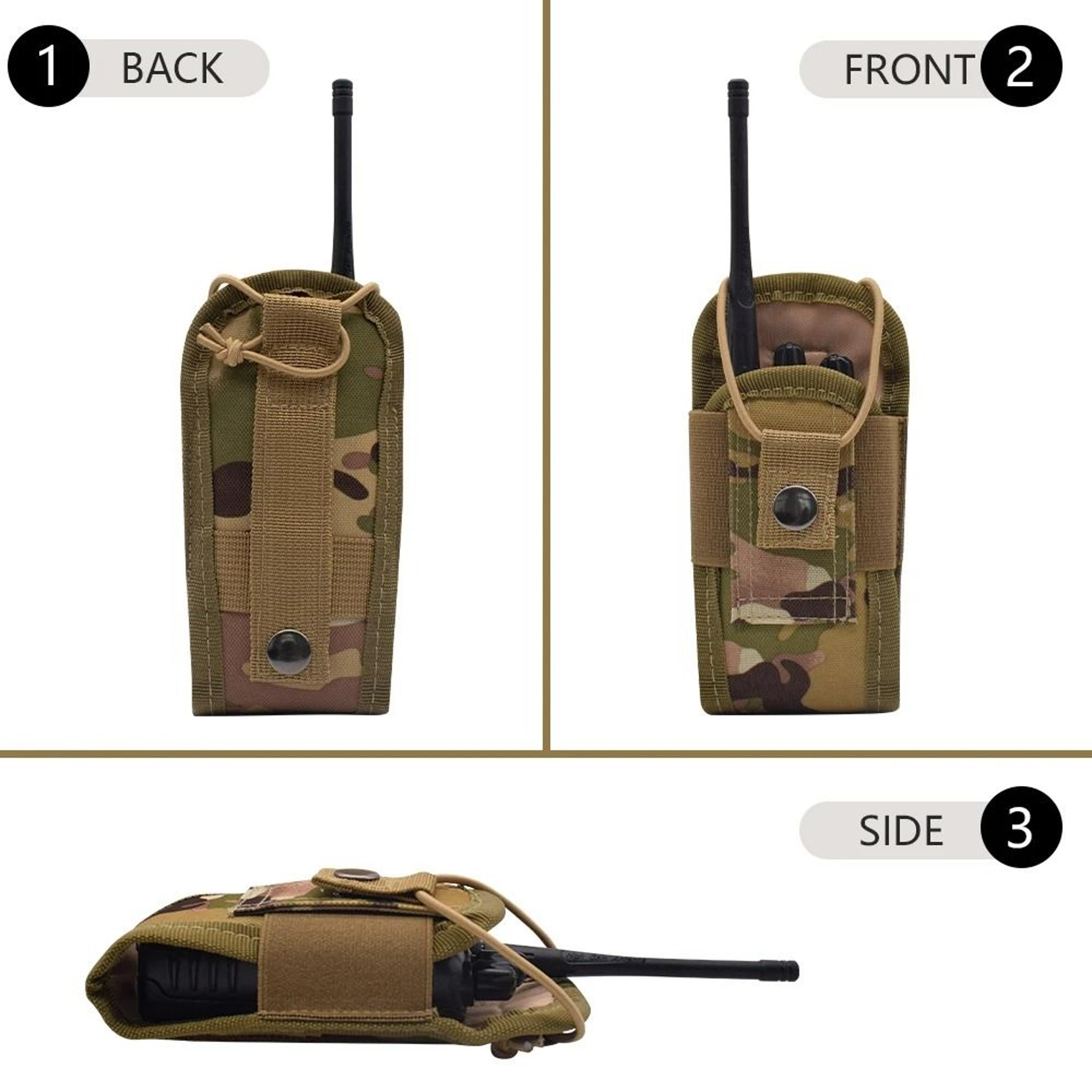 Tactical Walkie Talkie  Interphone Holster 4