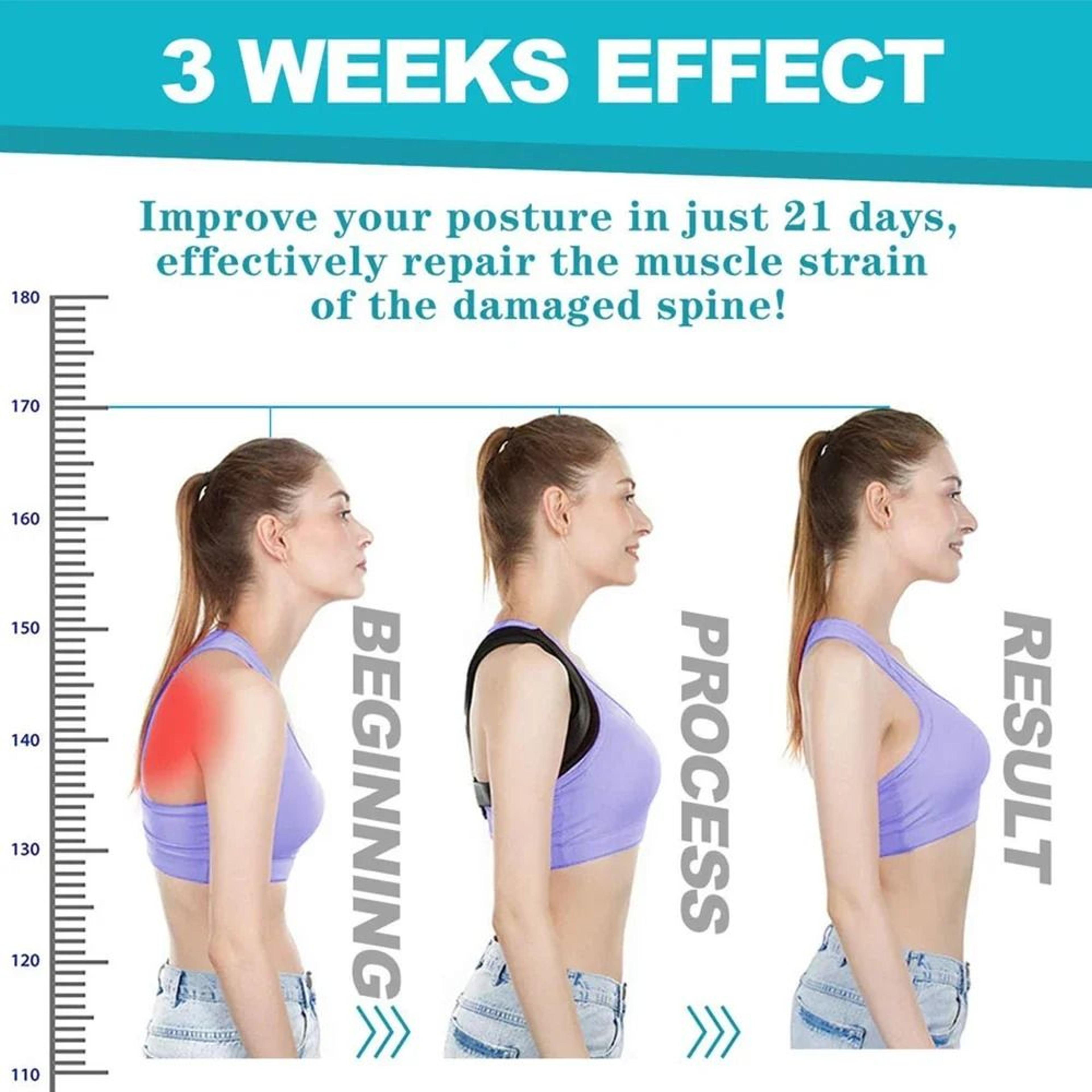 Adult Back Posture Corrector  Clavicle Spine Support Belt 4