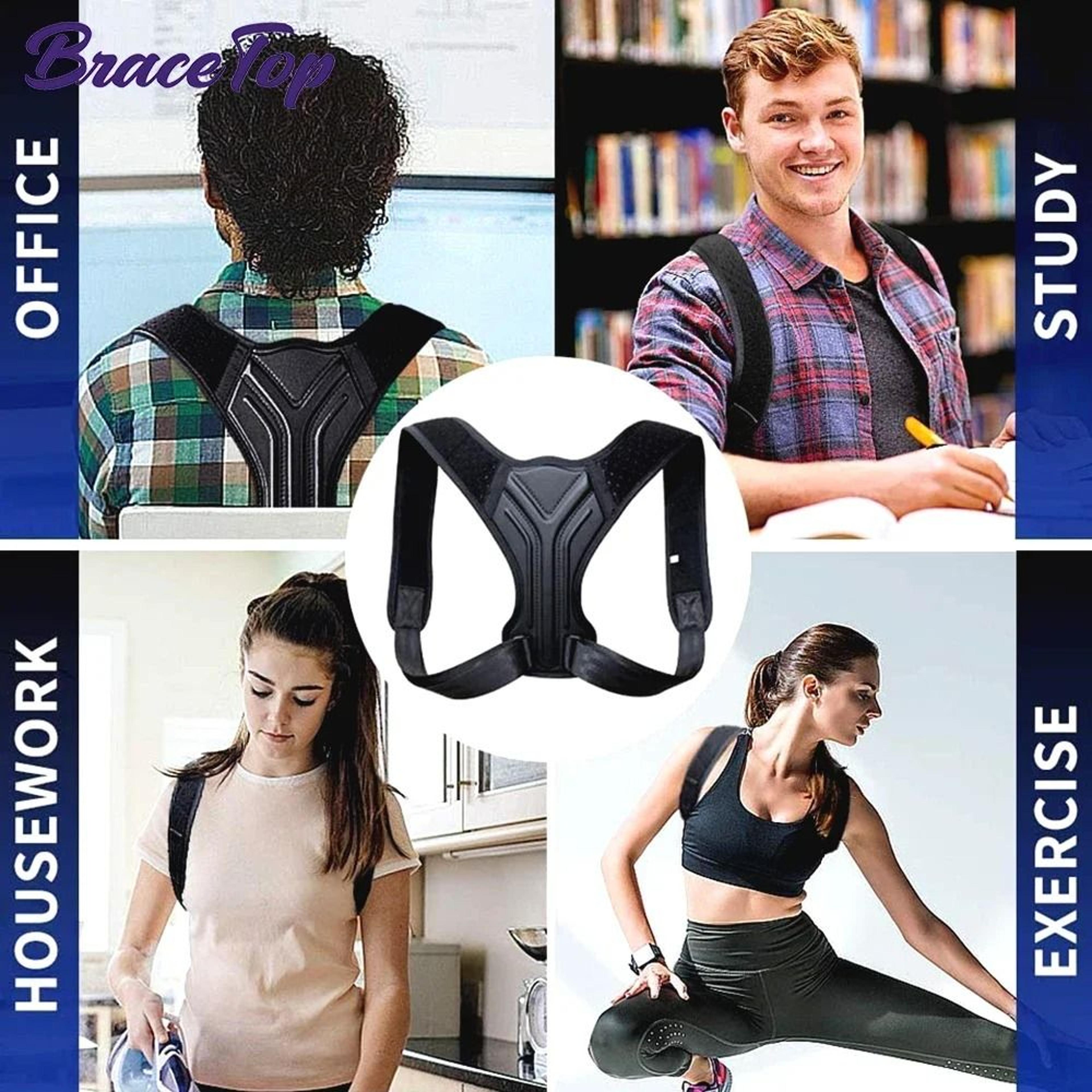 Adult Back Posture Corrector  Clavicle Spine Support Belt 6