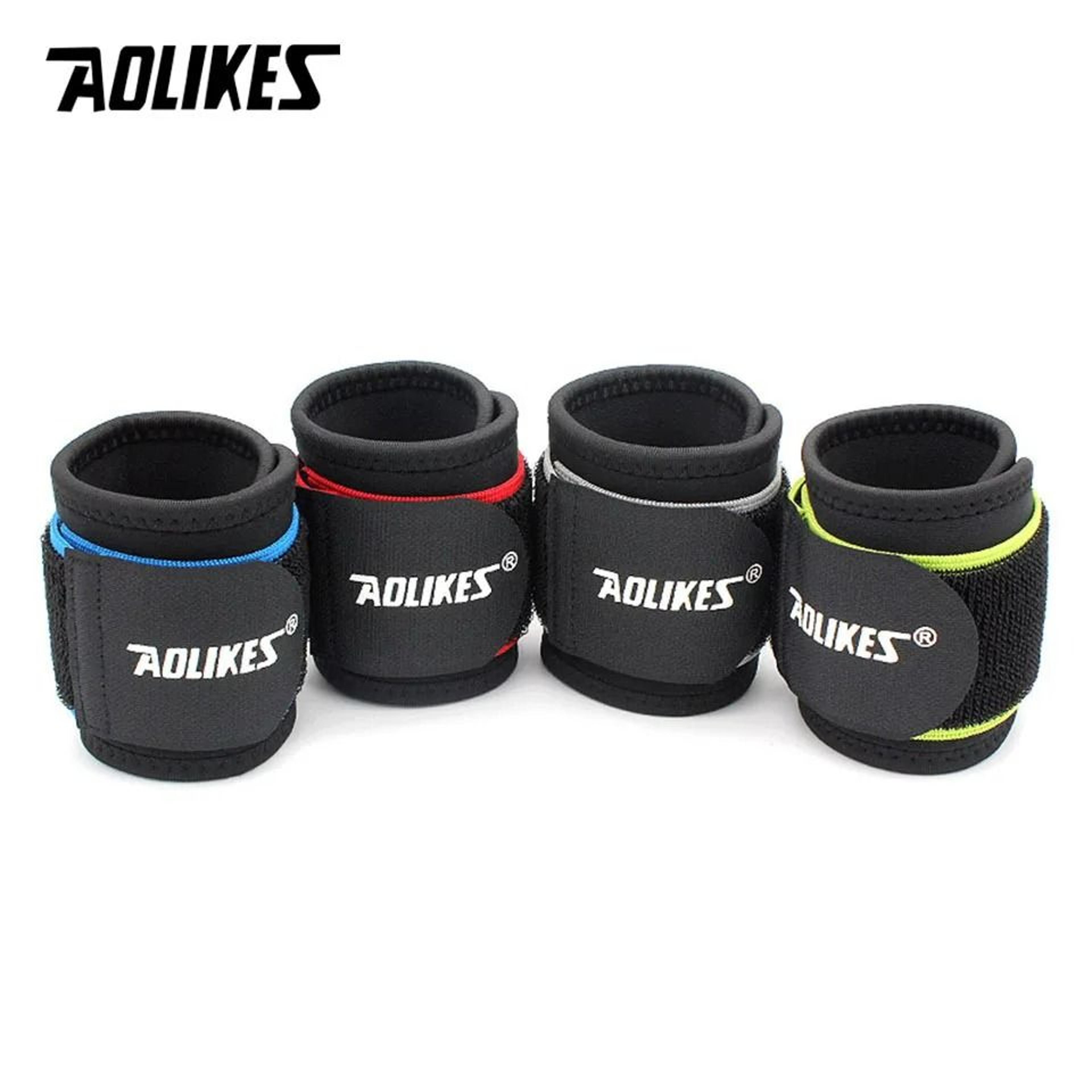 Adjustable Compression Sports Wristband And Gym Support Strap 5