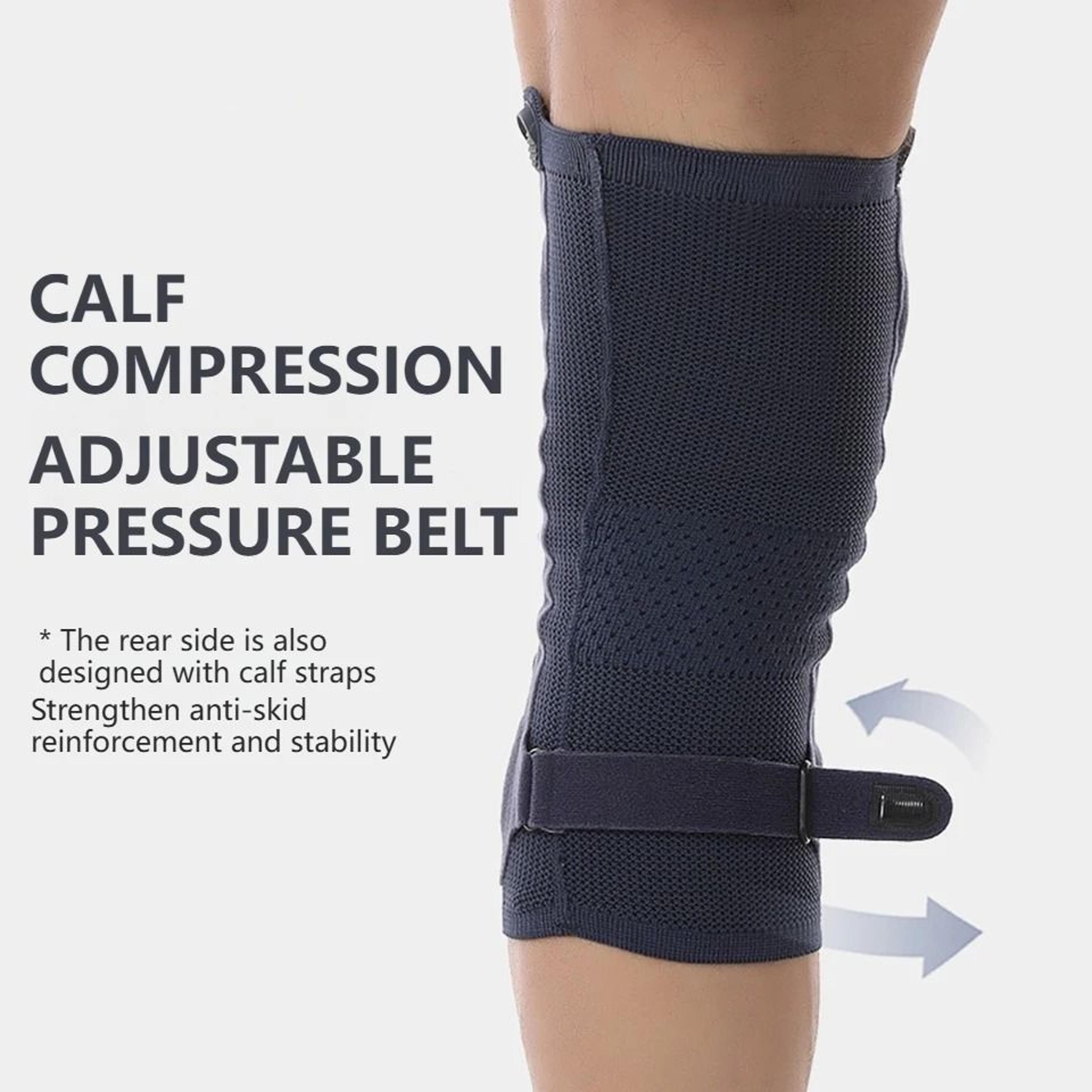 Knee Compression Sleeve With Patella Cushion  Dual Side Stabilizers 6