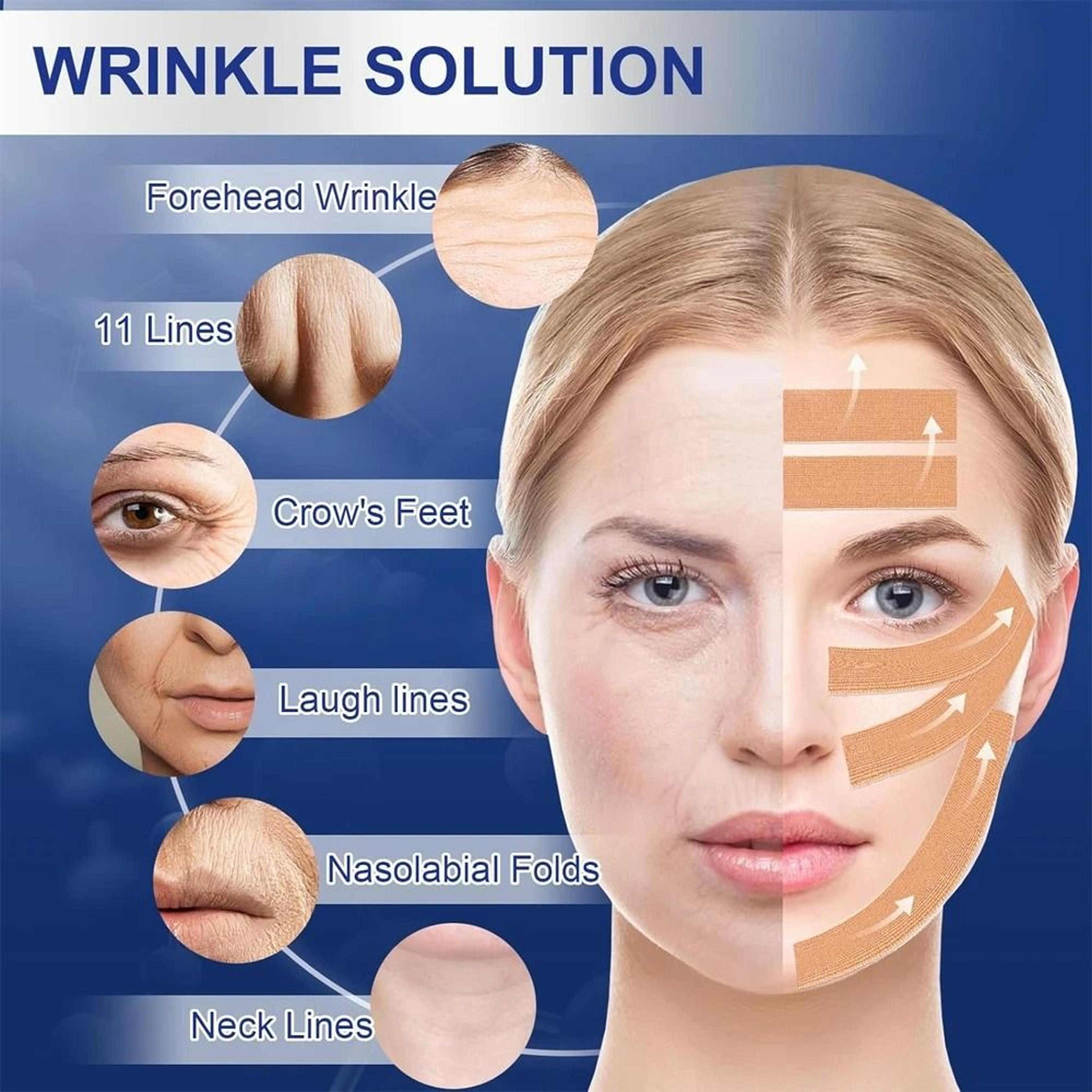 AntiWrinkle Face Tape  Facial Lifting Roll 2