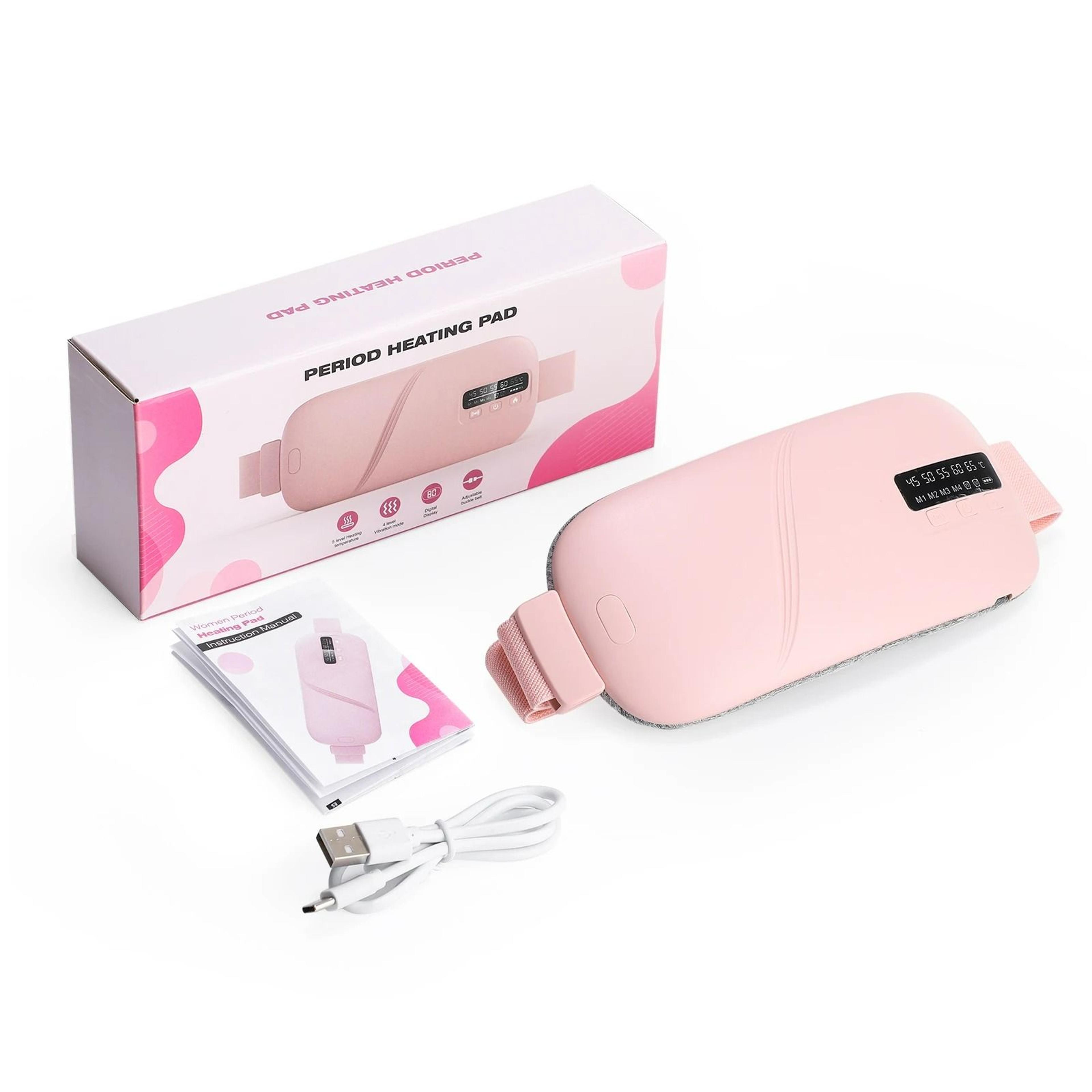 Electric Heating Pad Abdominal Massager Belt For Menstrual Relief 6