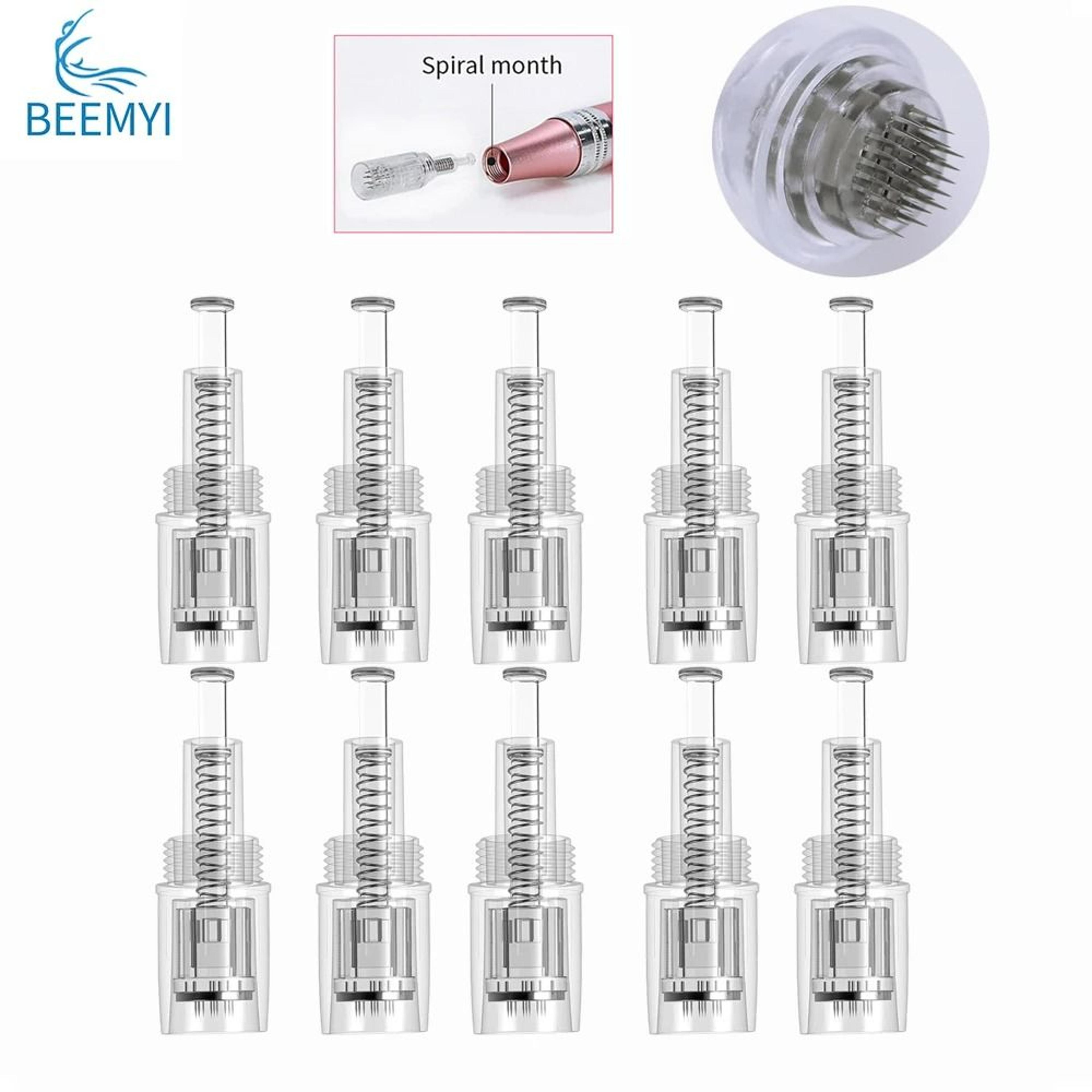 Rechargeable Portable Electric Facial Massager With 4 Replacement Heads 9