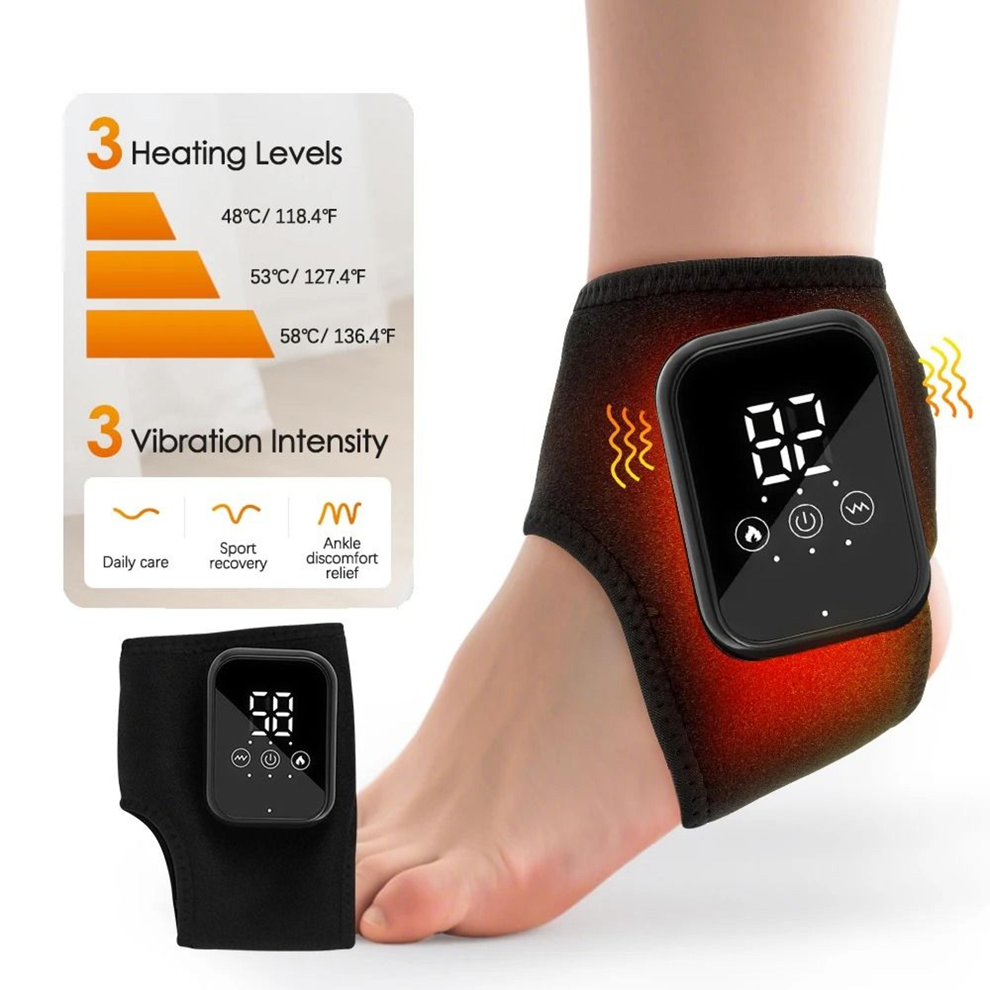 Cordless Heated Wrist  Foot Massager Wrap 11