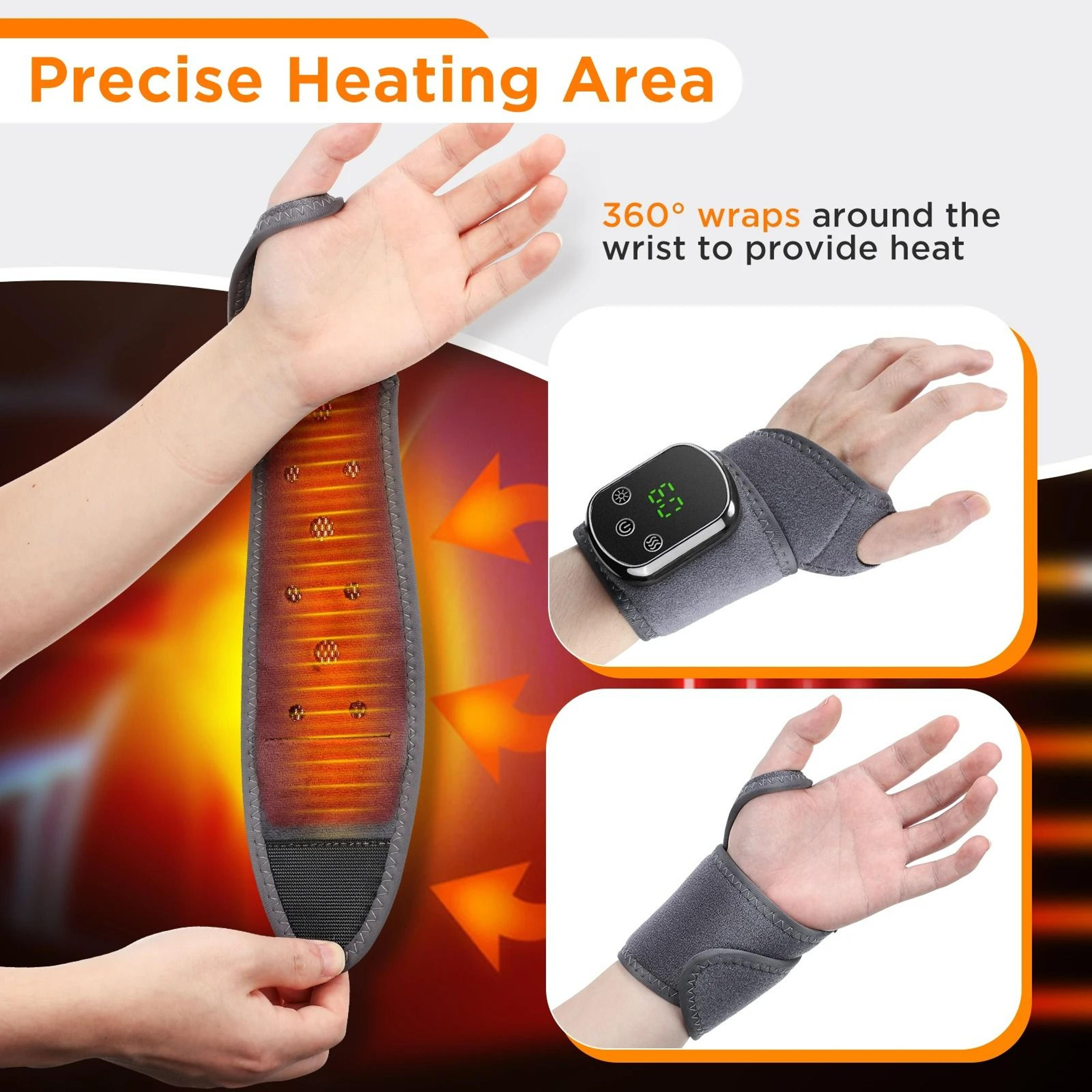 Cordless Heated Wrist  Foot Massager Wrap 3