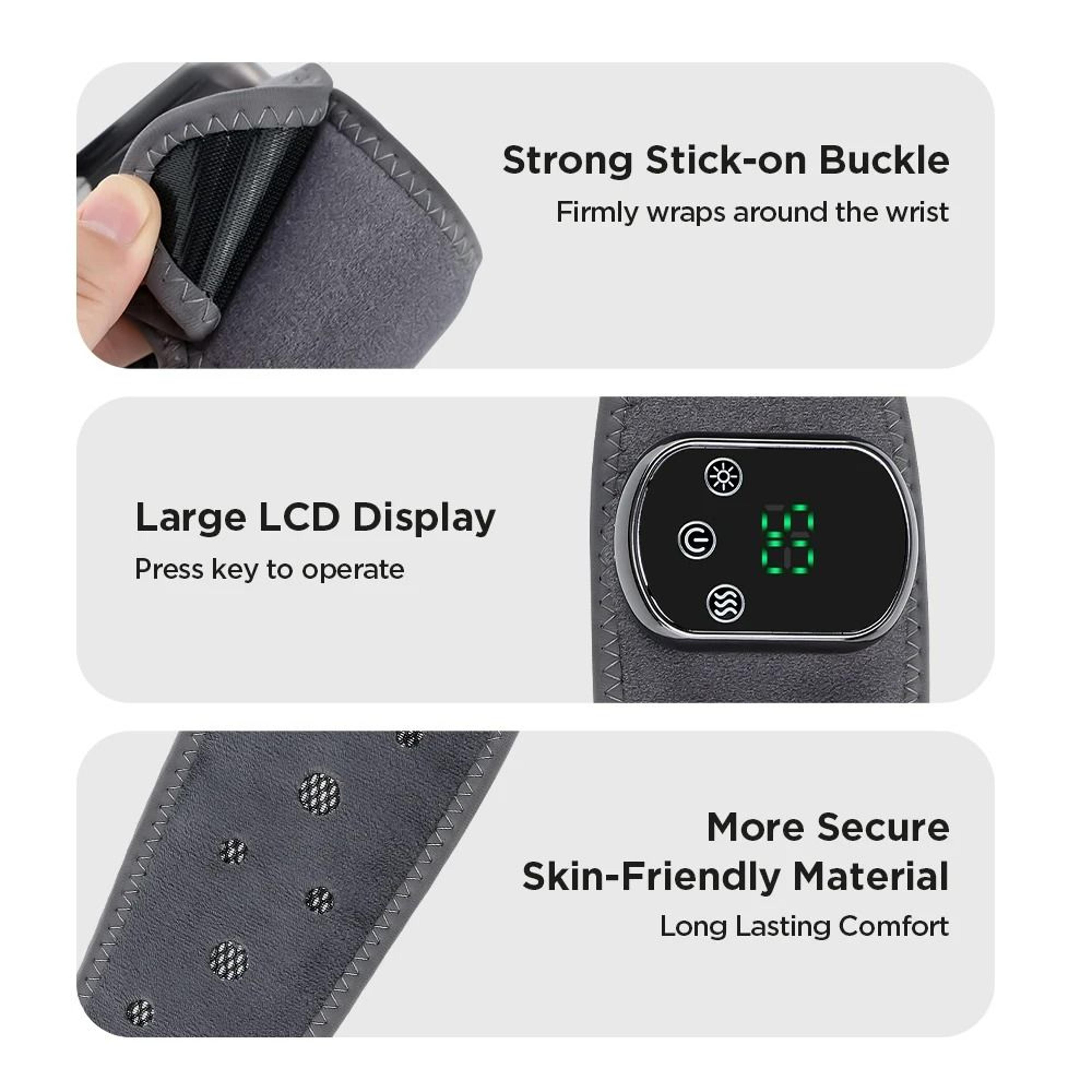 Cordless Heated Wrist  Foot Massager Wrap 5