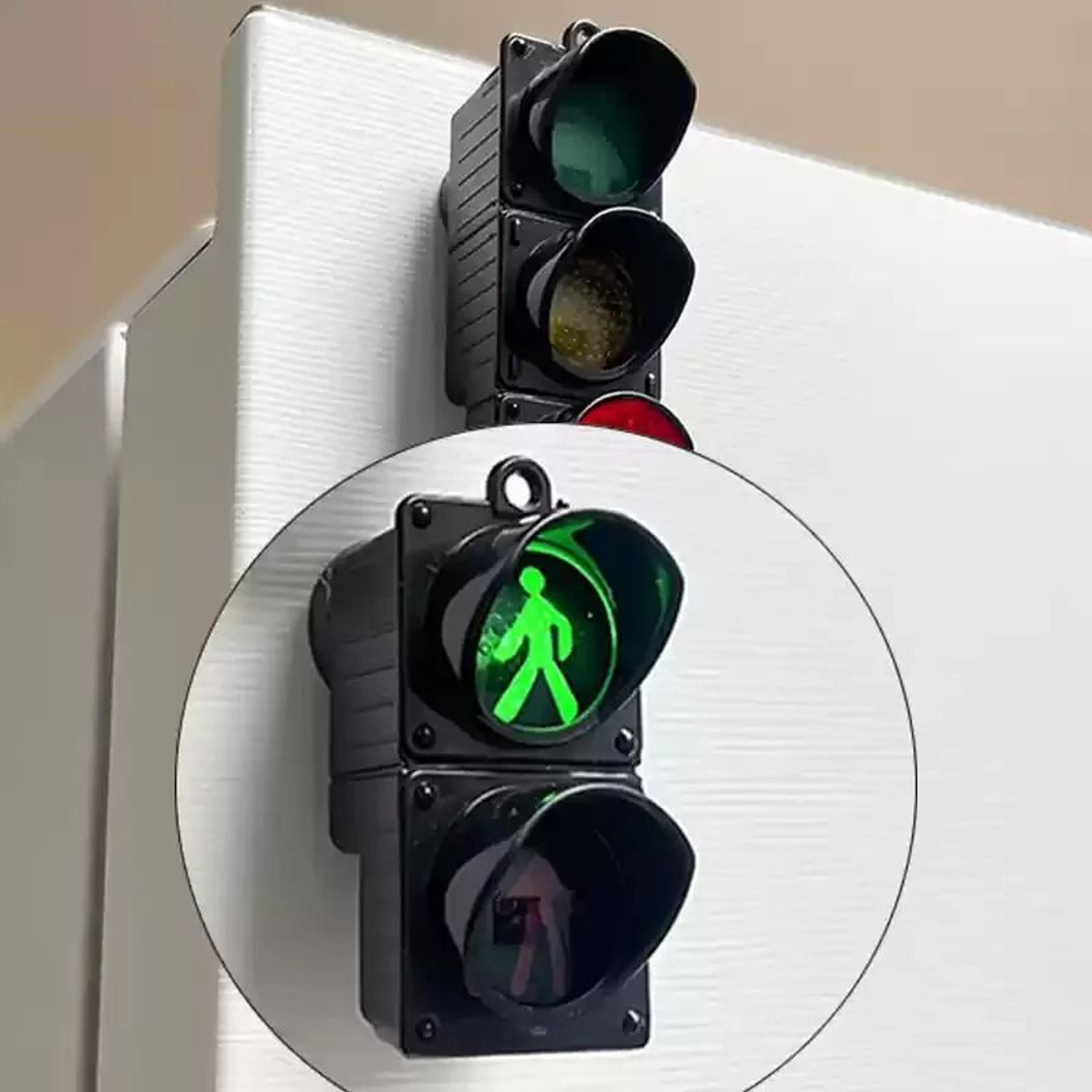 Traffic Light  Pedestrian Sign Magnetic Refrigerator Stickers 6
