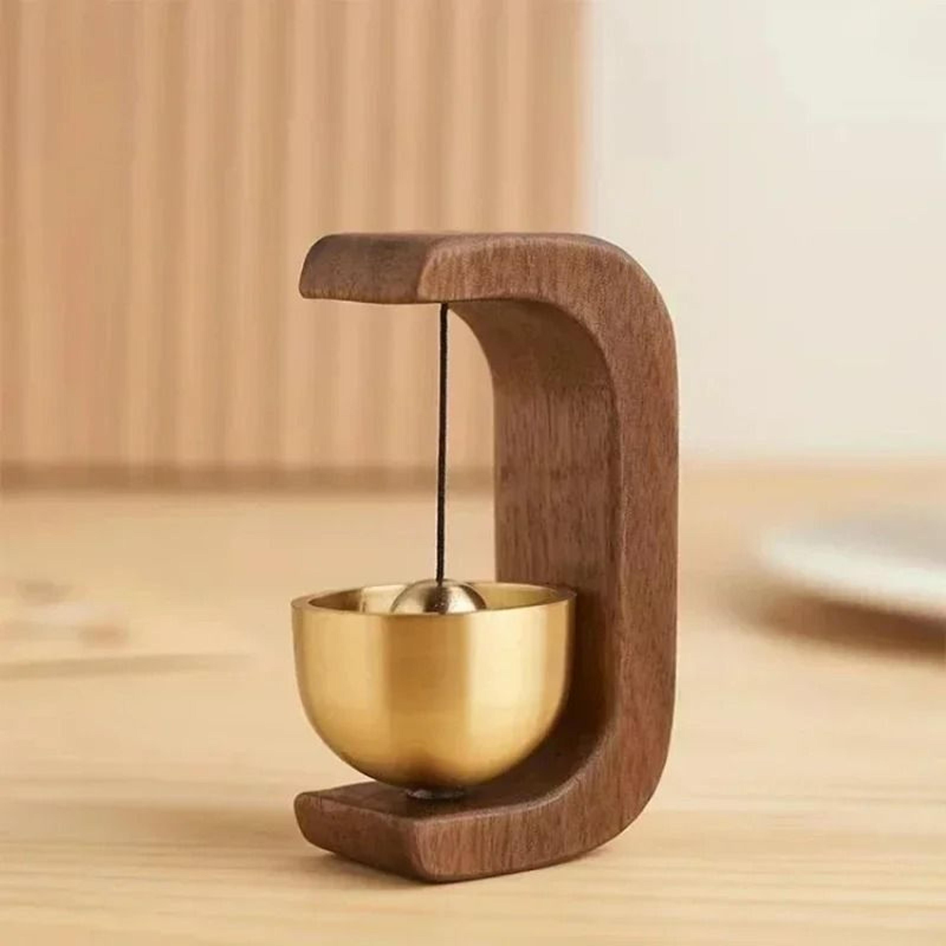 Simple Wooden Doorbell Wind Chime  Decorative Hanging Ornament 6