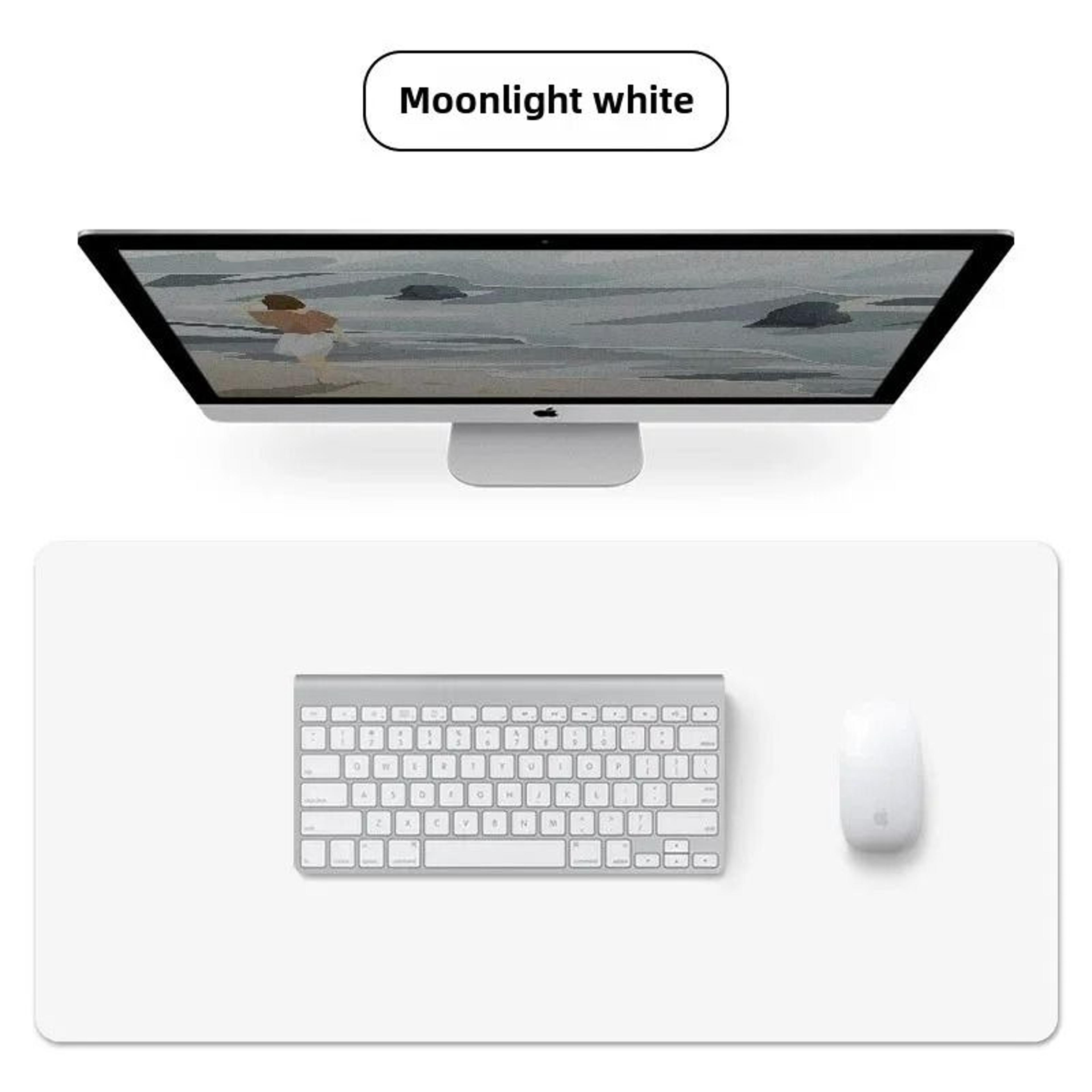 Large PU Leather Waterproof Desk Protector Mat  Gaming Mousepad 6