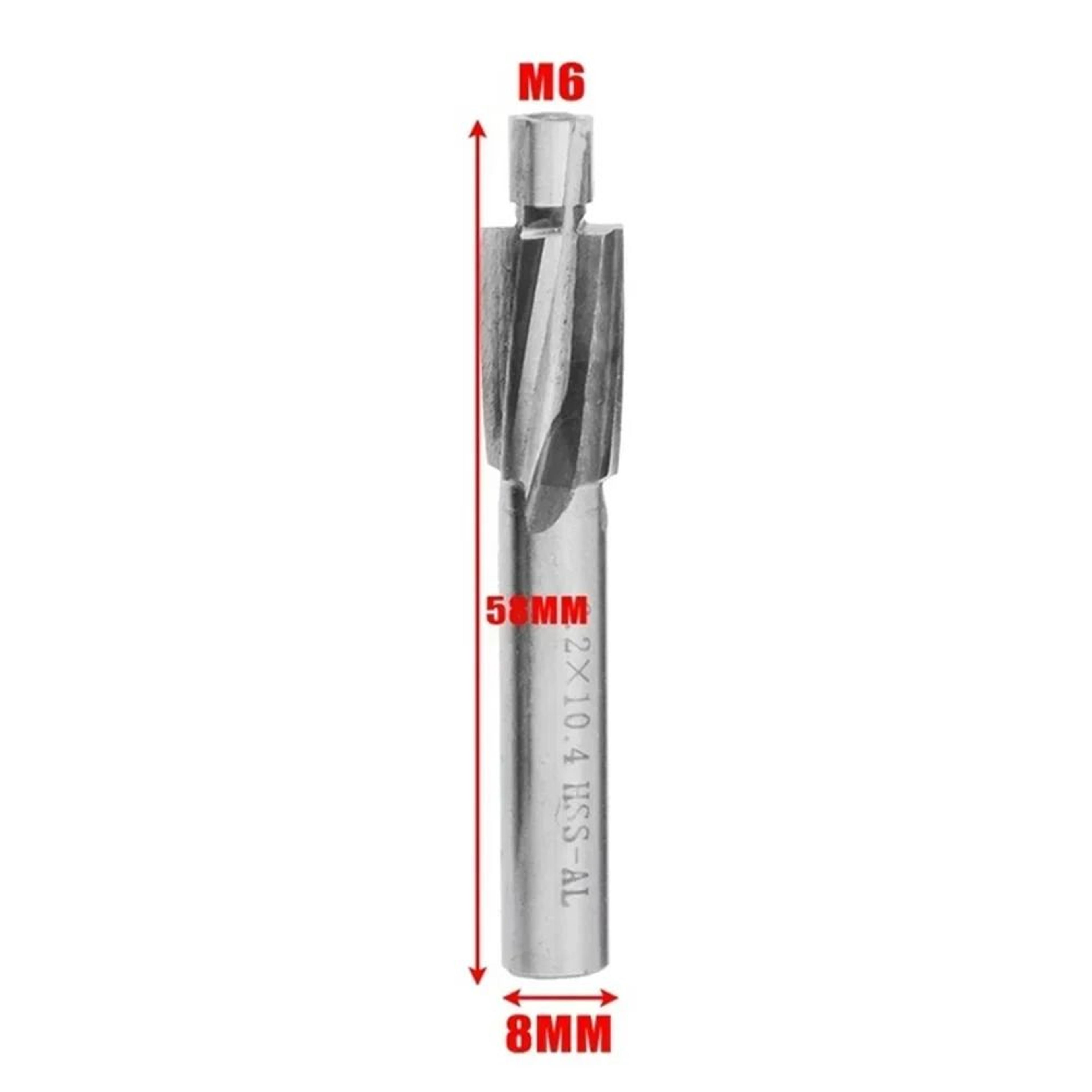 HSS Counterbore End Mill Milling Cutter Bit Set M3M8 9
