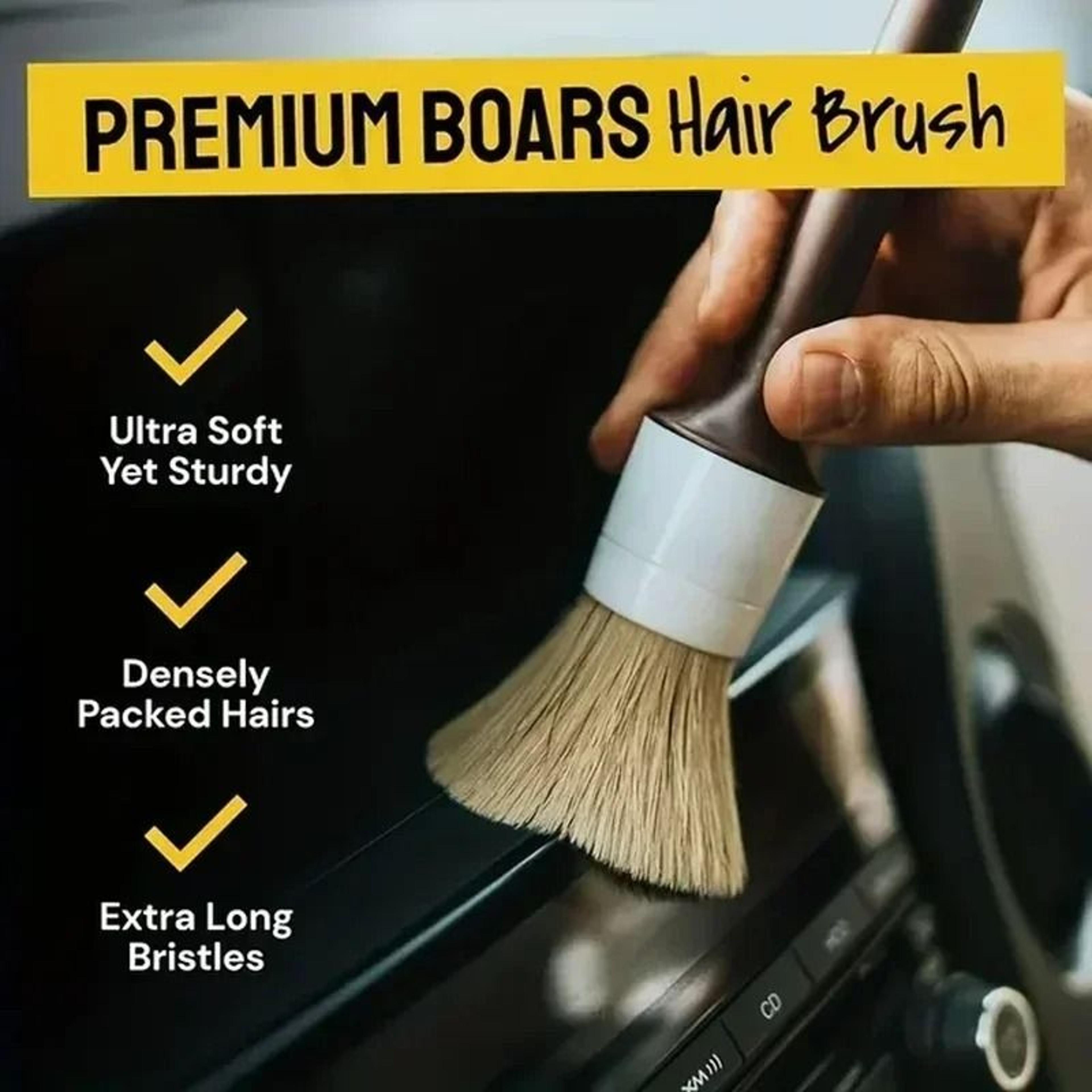 3Piece Car Exterior  Interior Detailing Brush Set 4