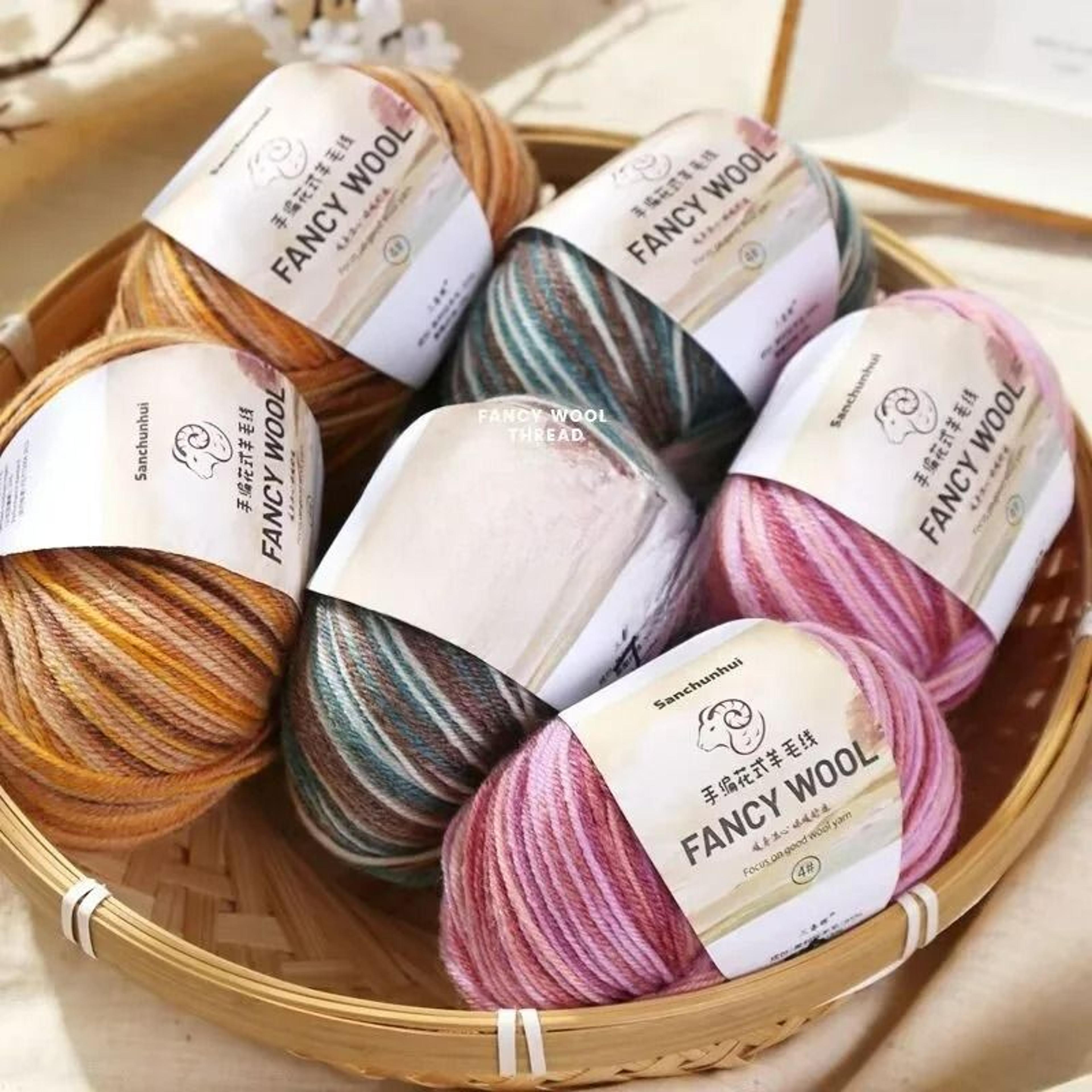 011 Lb Fancy Colorful Wool HandKnitting Yarn 1