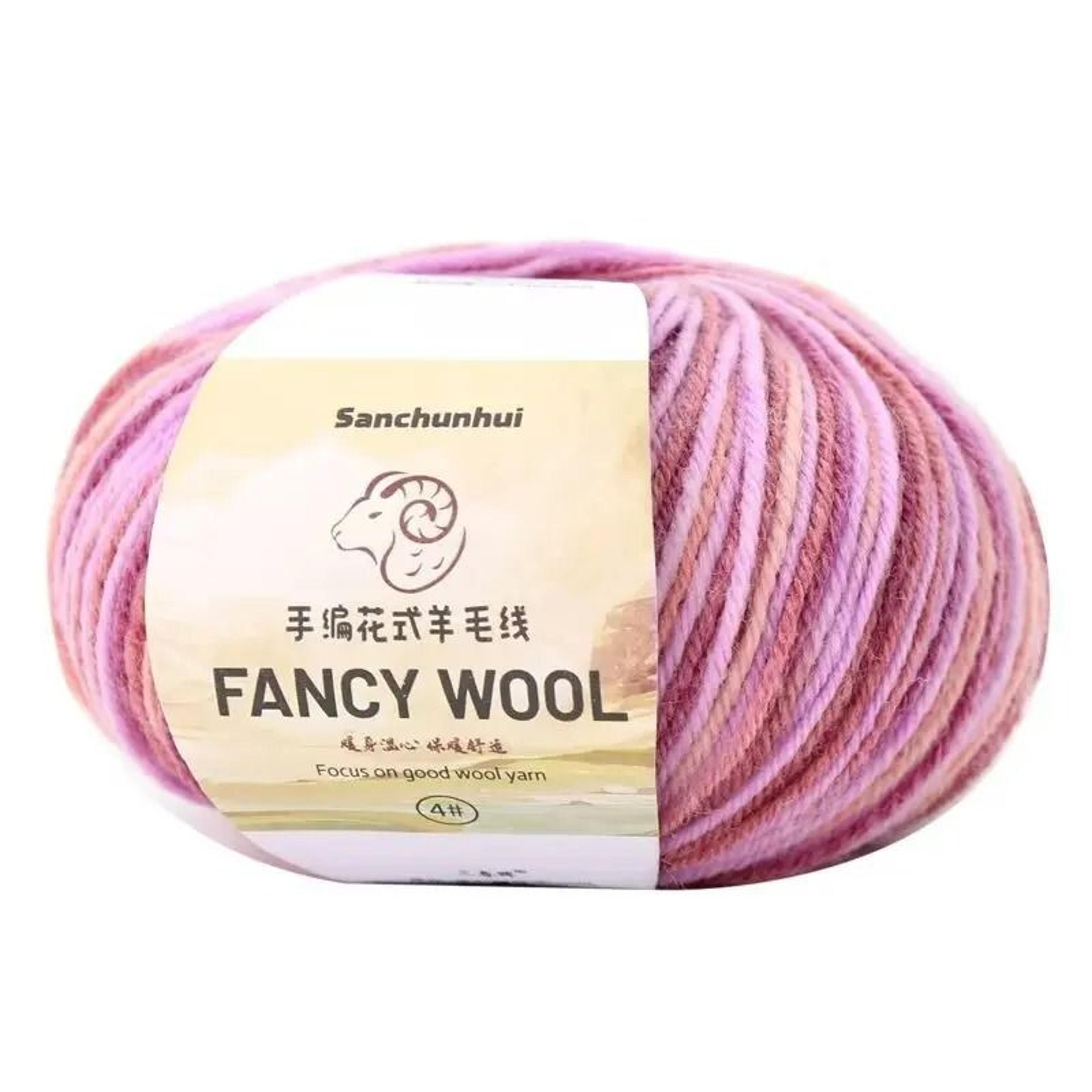 011 Lb Fancy Colorful Wool HandKnitting Yarn 5