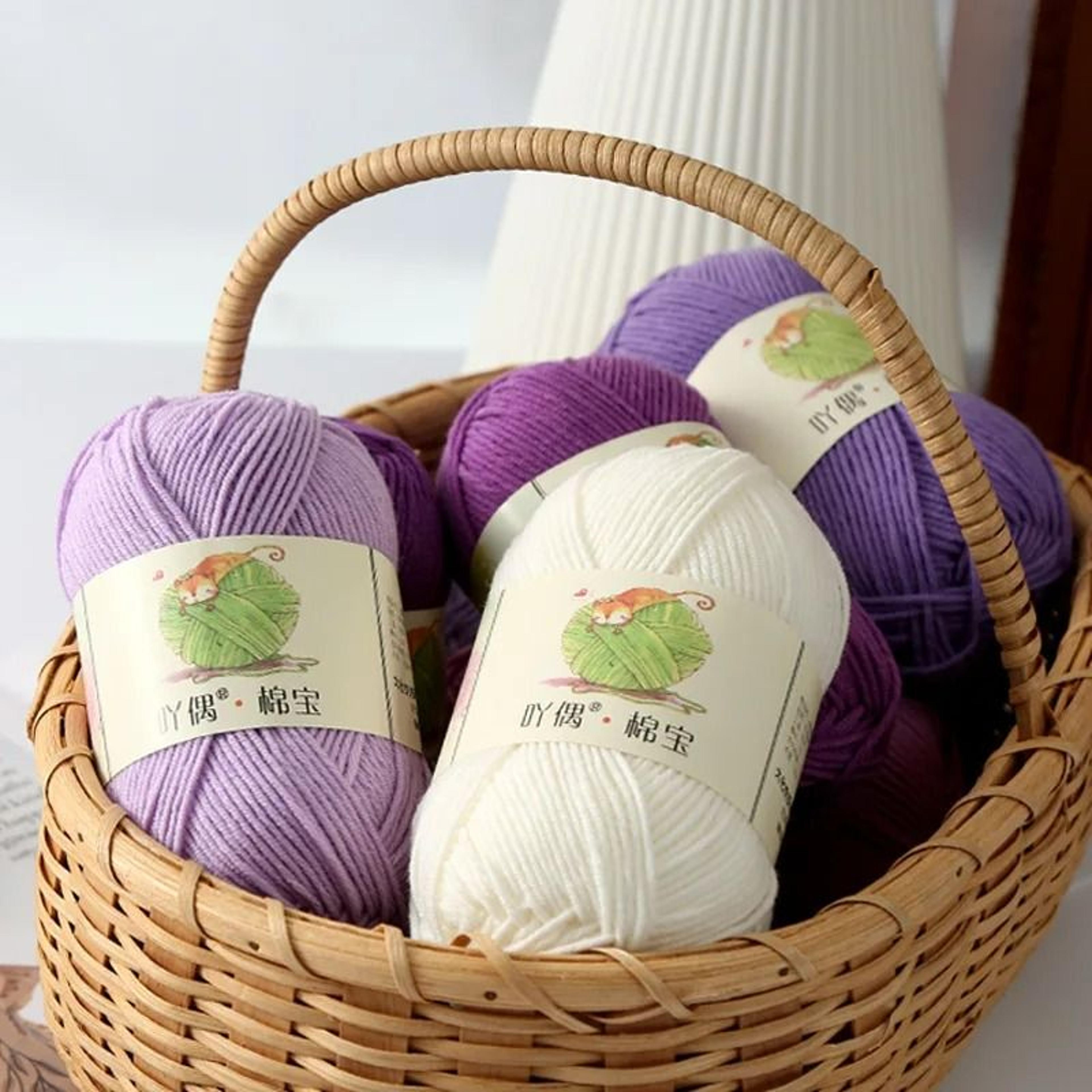 009 Lb CottonAcrylic Blend HandKnitting Yarn 3