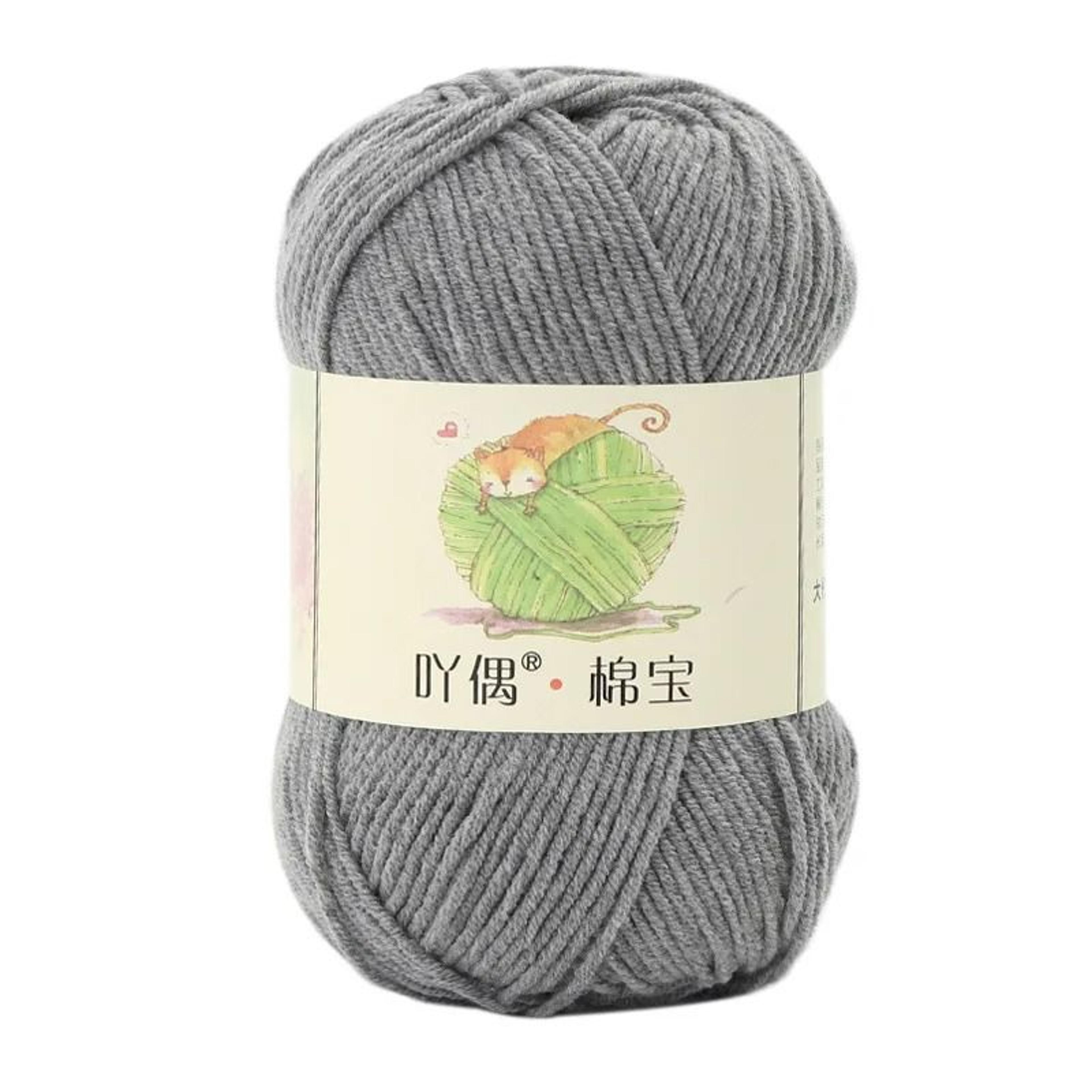 009 Lb CottonAcrylic Blend HandKnitting Yarn 4