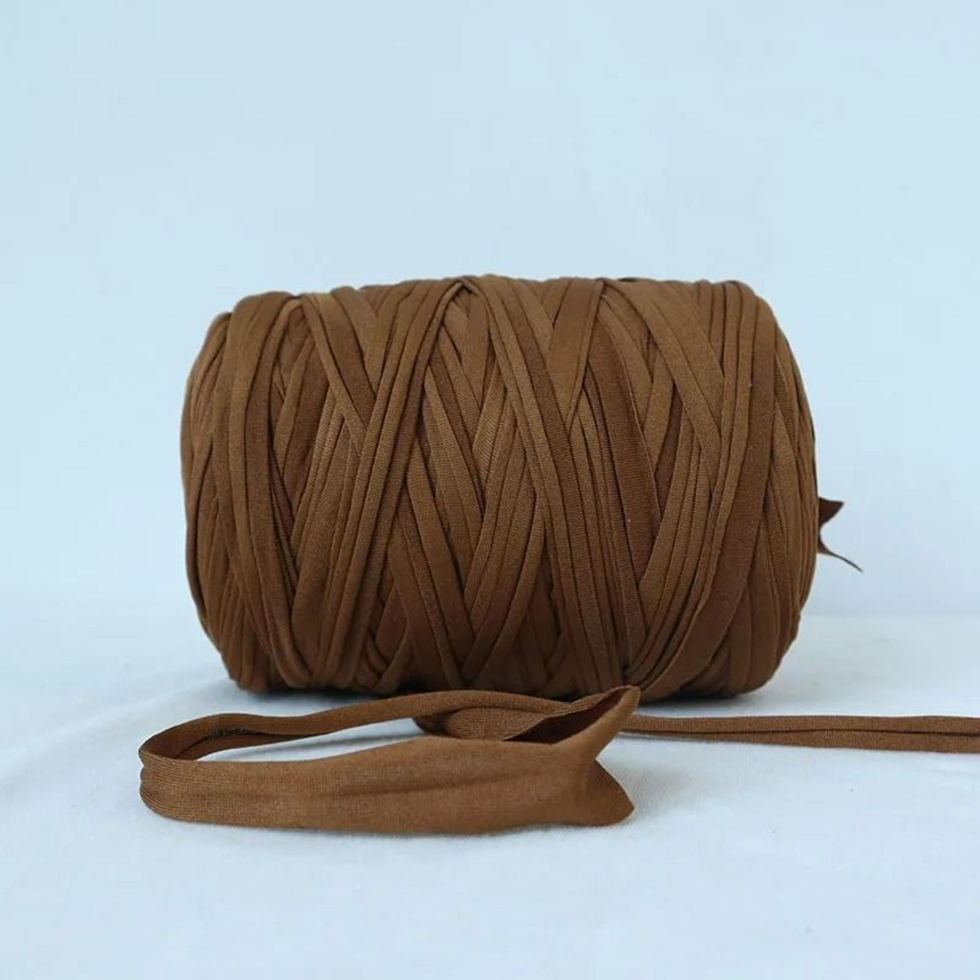 130Yard Solid Color TShirt Cloth Knitting  Crochet Yarn 12