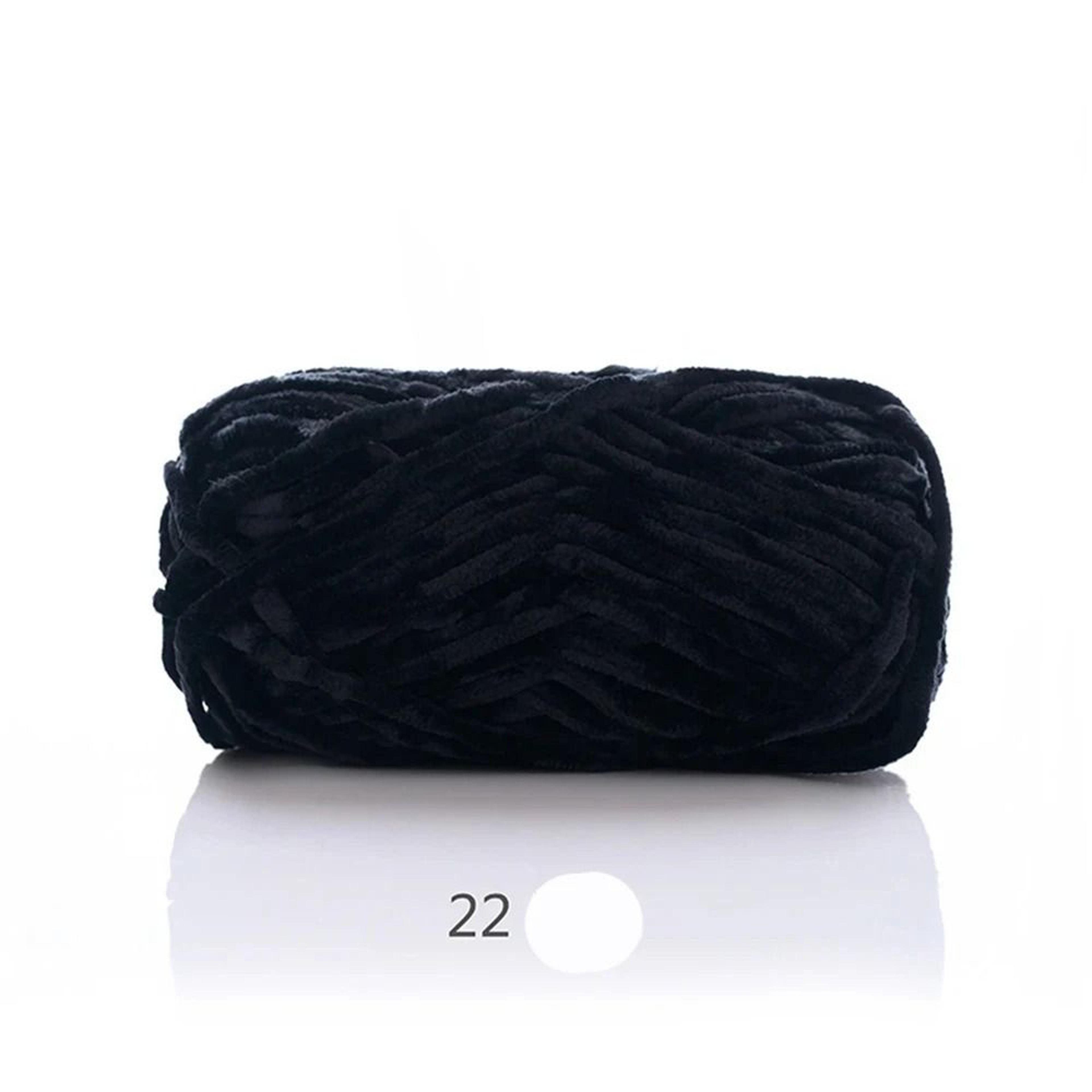 87Yard Thick Chenille Velvet Knitting  Crochet Yarn 14