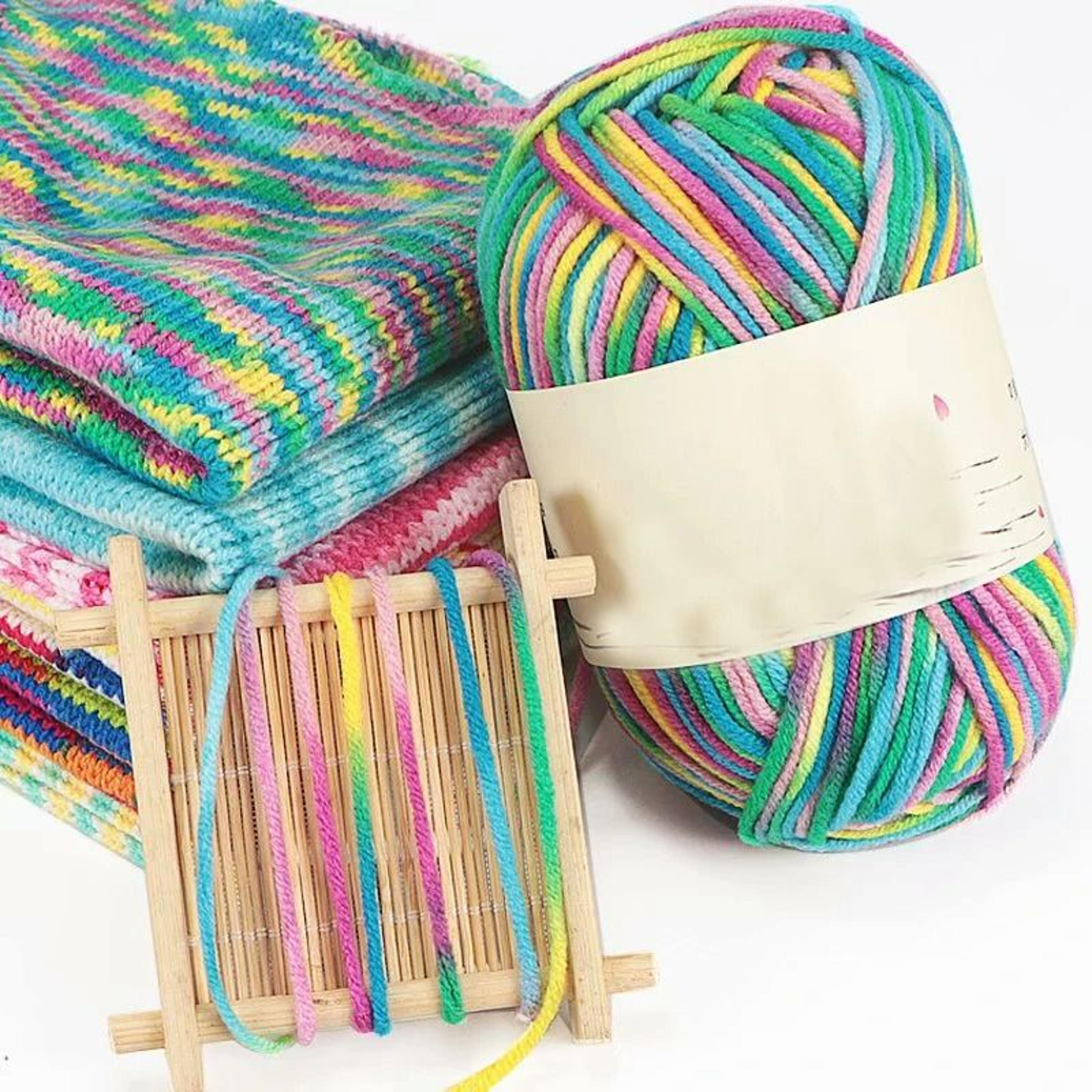 011 Lb Colorful Milk Cotton SectionDyed HandKnitting Yarn 2