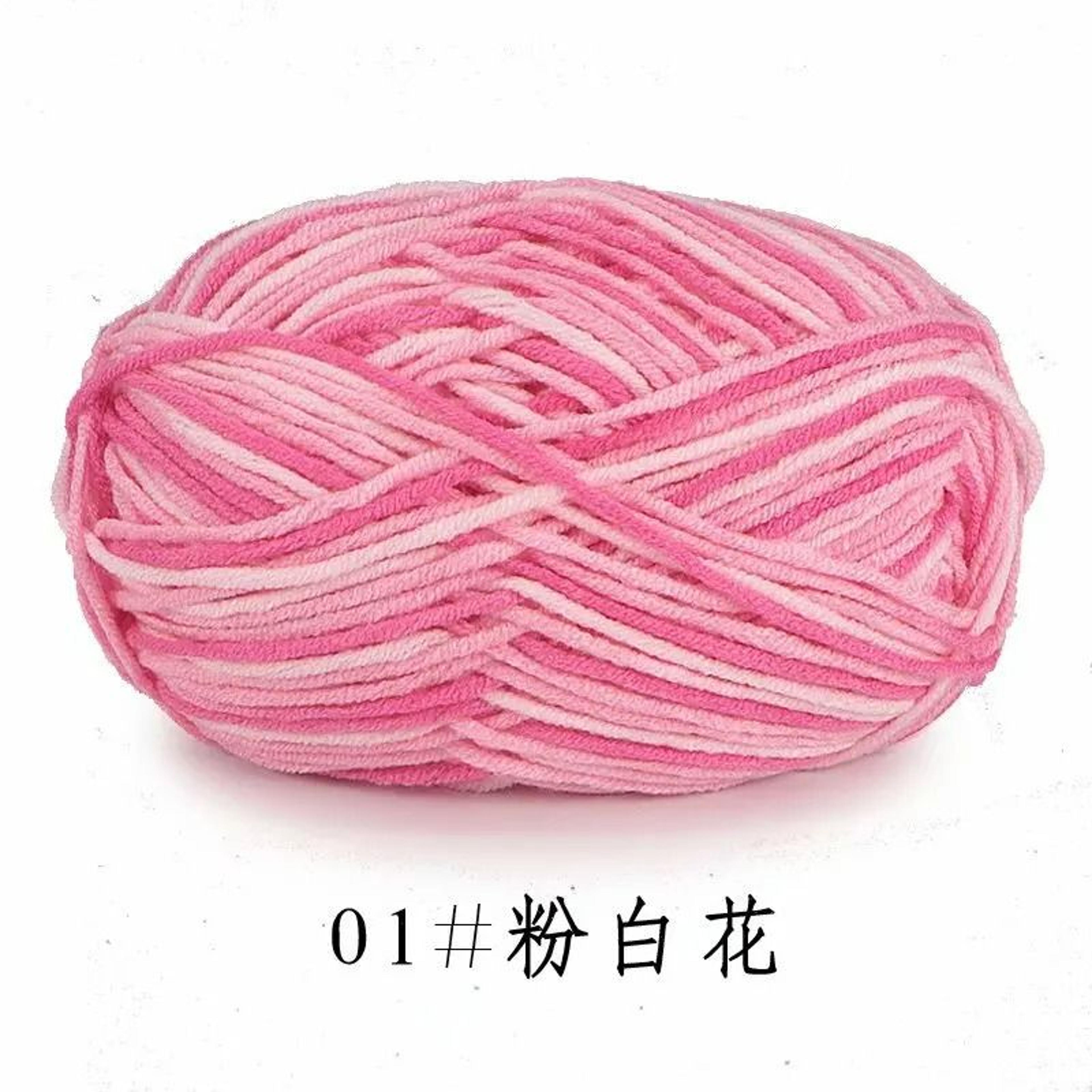 011 Lb Colorful Milk Cotton SectionDyed HandKnitting Yarn 7
