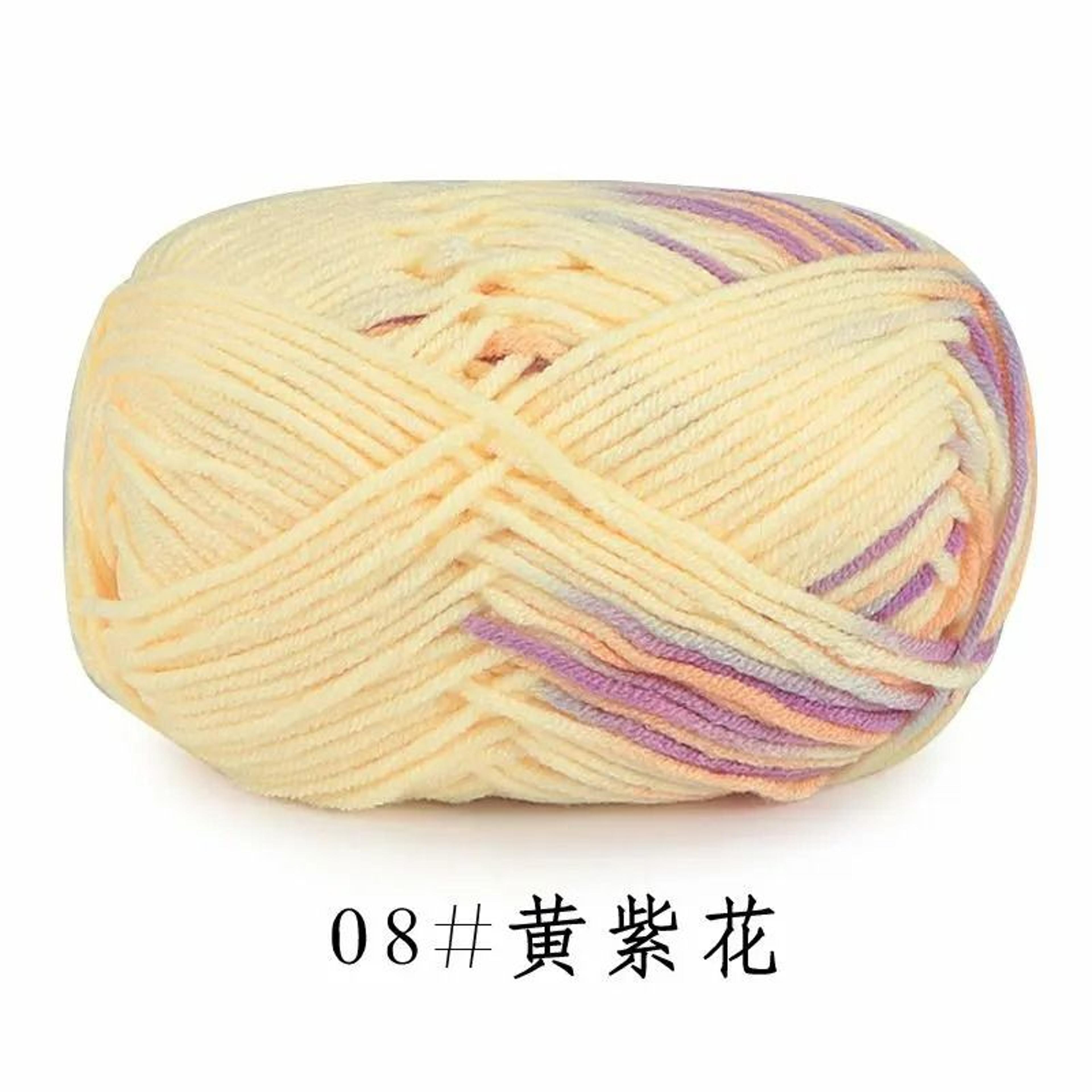 011 Lb Colorful Milk Cotton SectionDyed HandKnitting Yarn 14