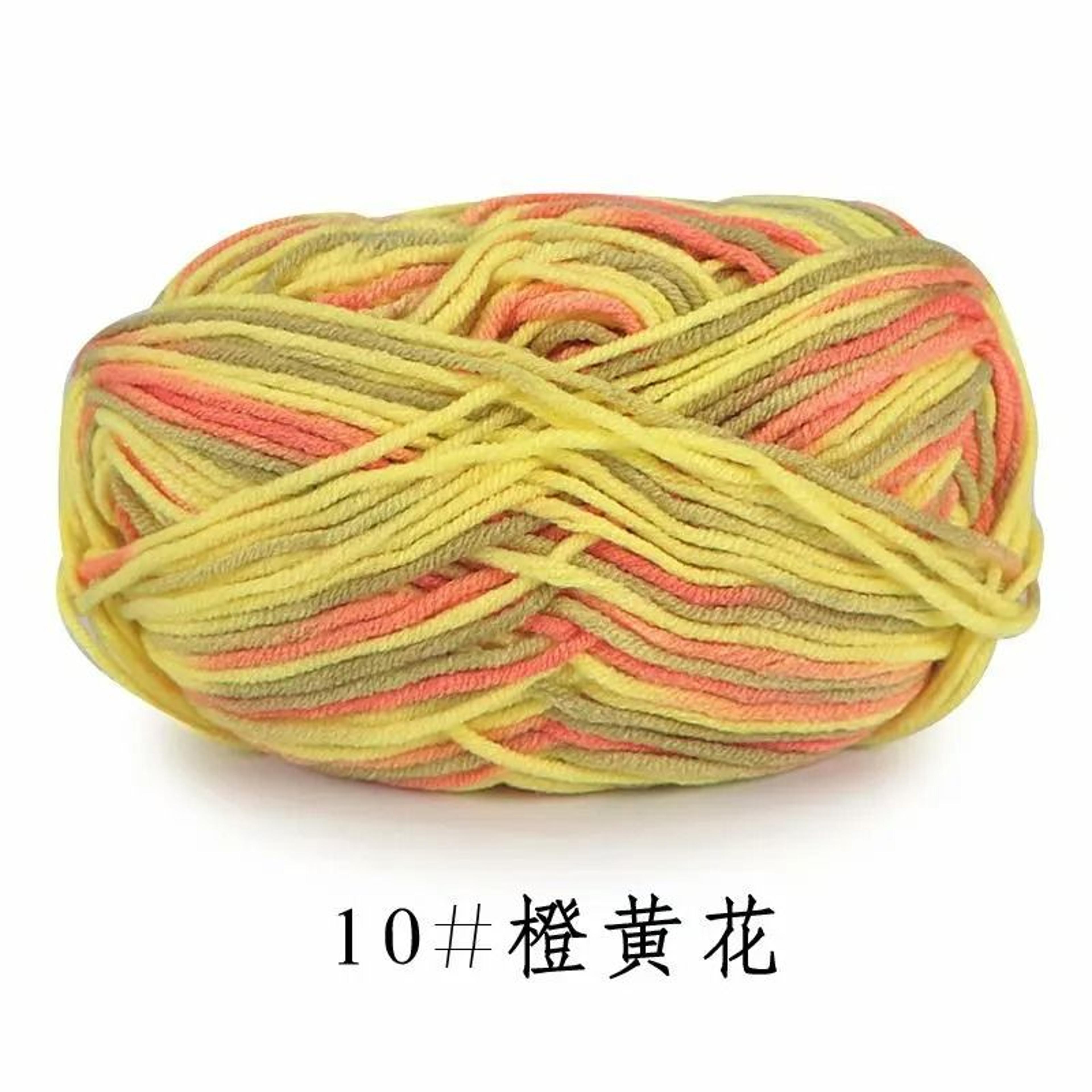 011 Lb Colorful Milk Cotton SectionDyed HandKnitting Yarn 16