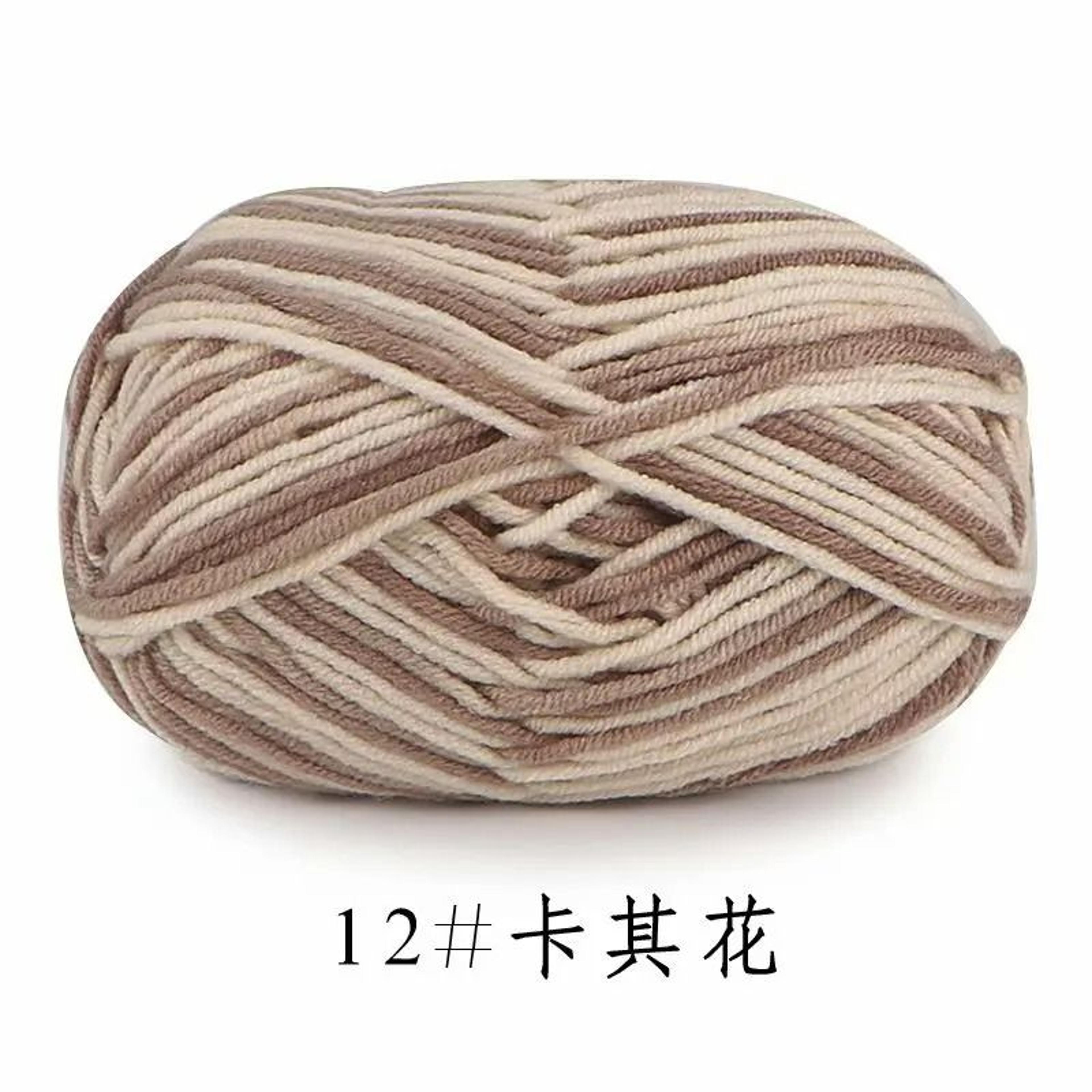 011 Lb Colorful Milk Cotton SectionDyed HandKnitting Yarn 18