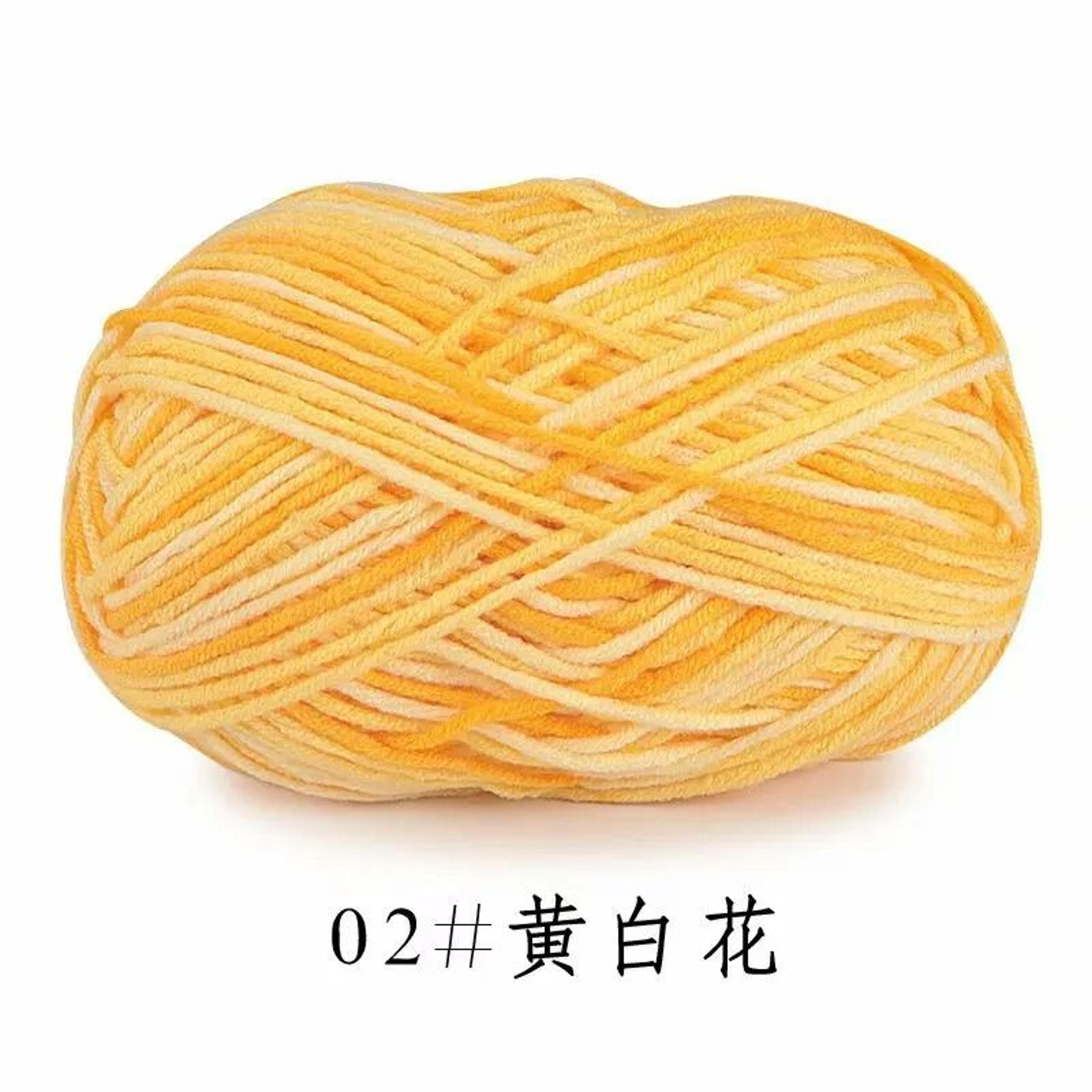 011 Lb Colorful Milk Cotton SectionDyed HandKnitting Yarn 8