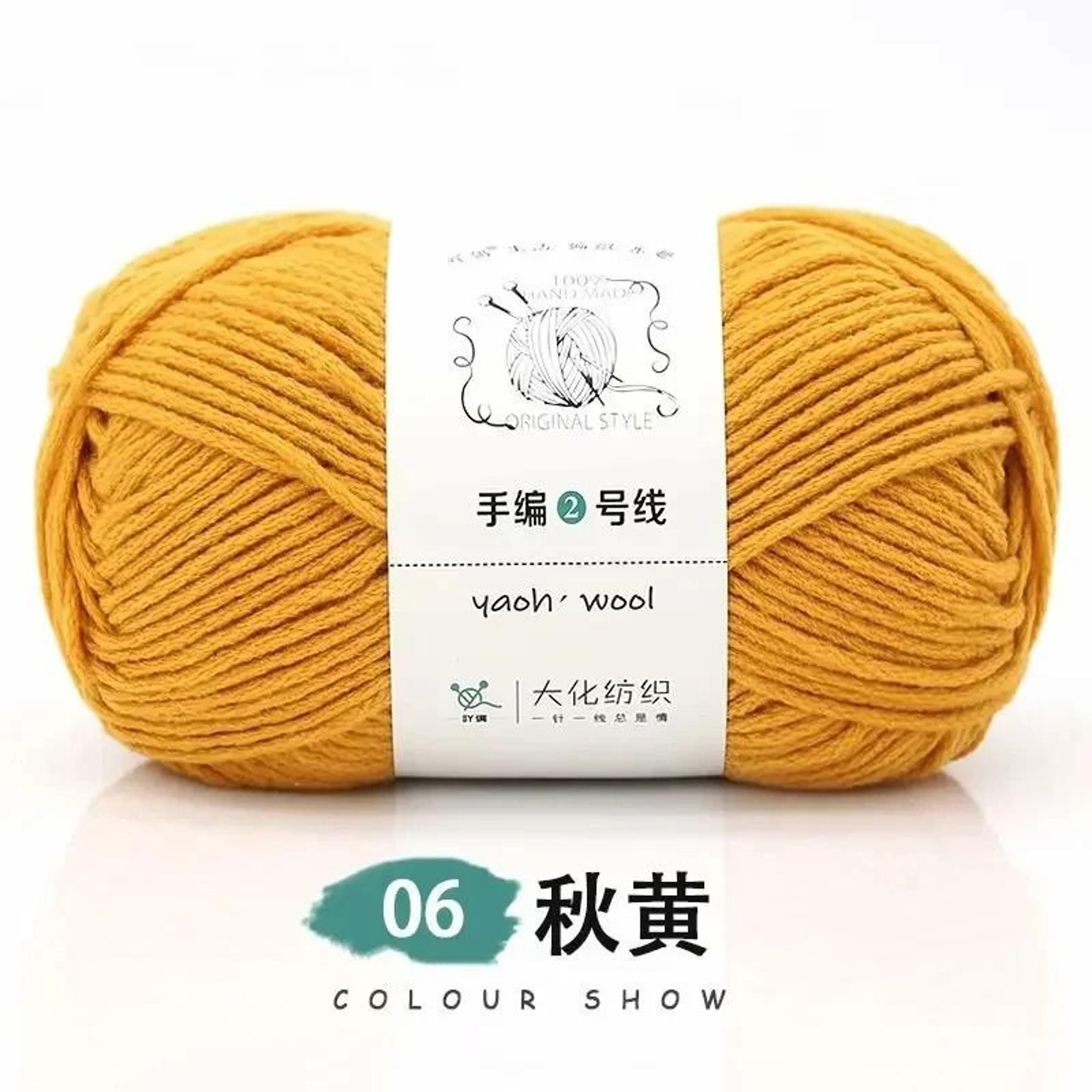 022 Lb Milk Cotton HandKnitting  Crochet Yarn 175 Yards 12