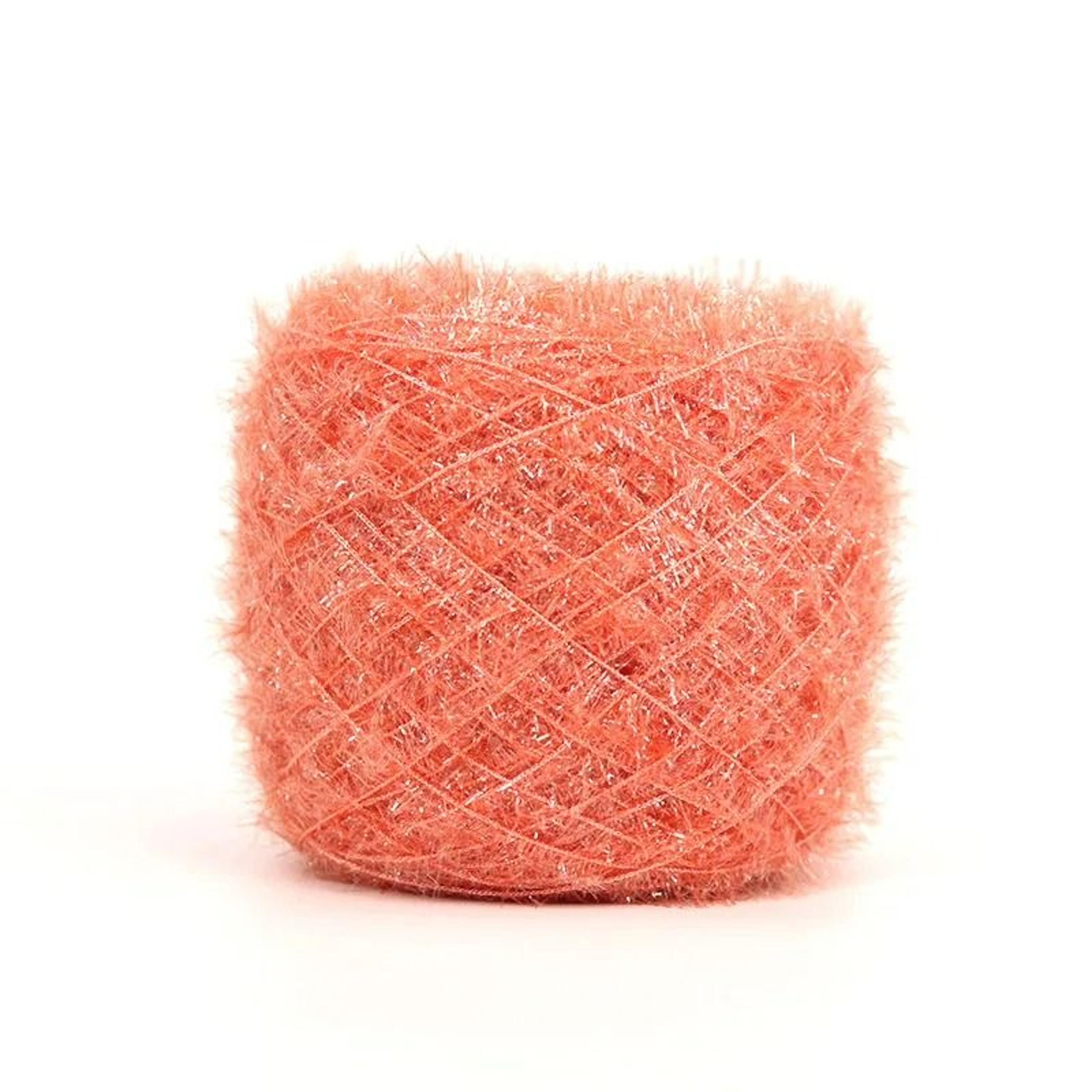 Sparkly SpaceDye Acrylic  Glass Silk HandKnitting Yarn 11