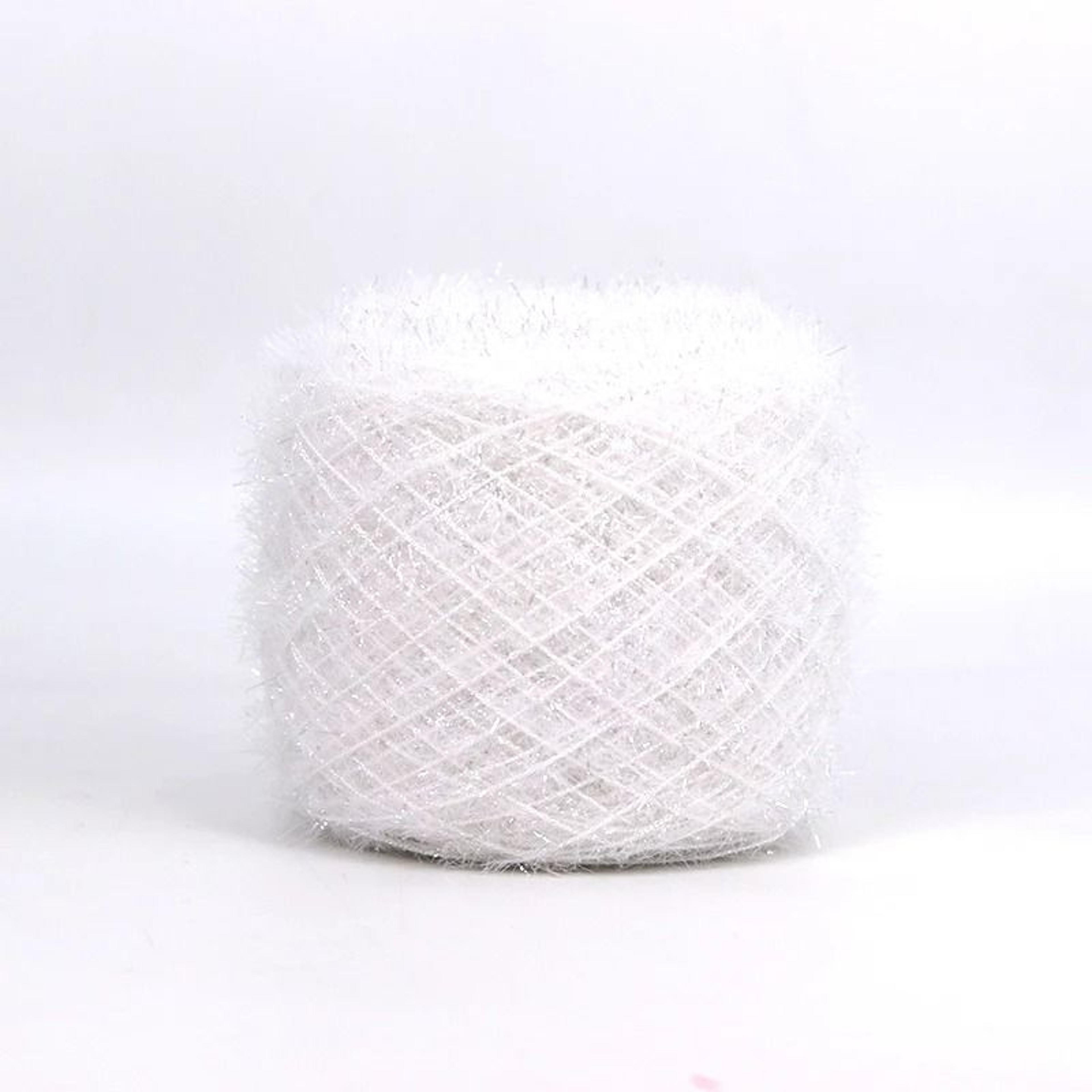 Sparkly SpaceDye Acrylic  Glass Silk HandKnitting Yarn 13